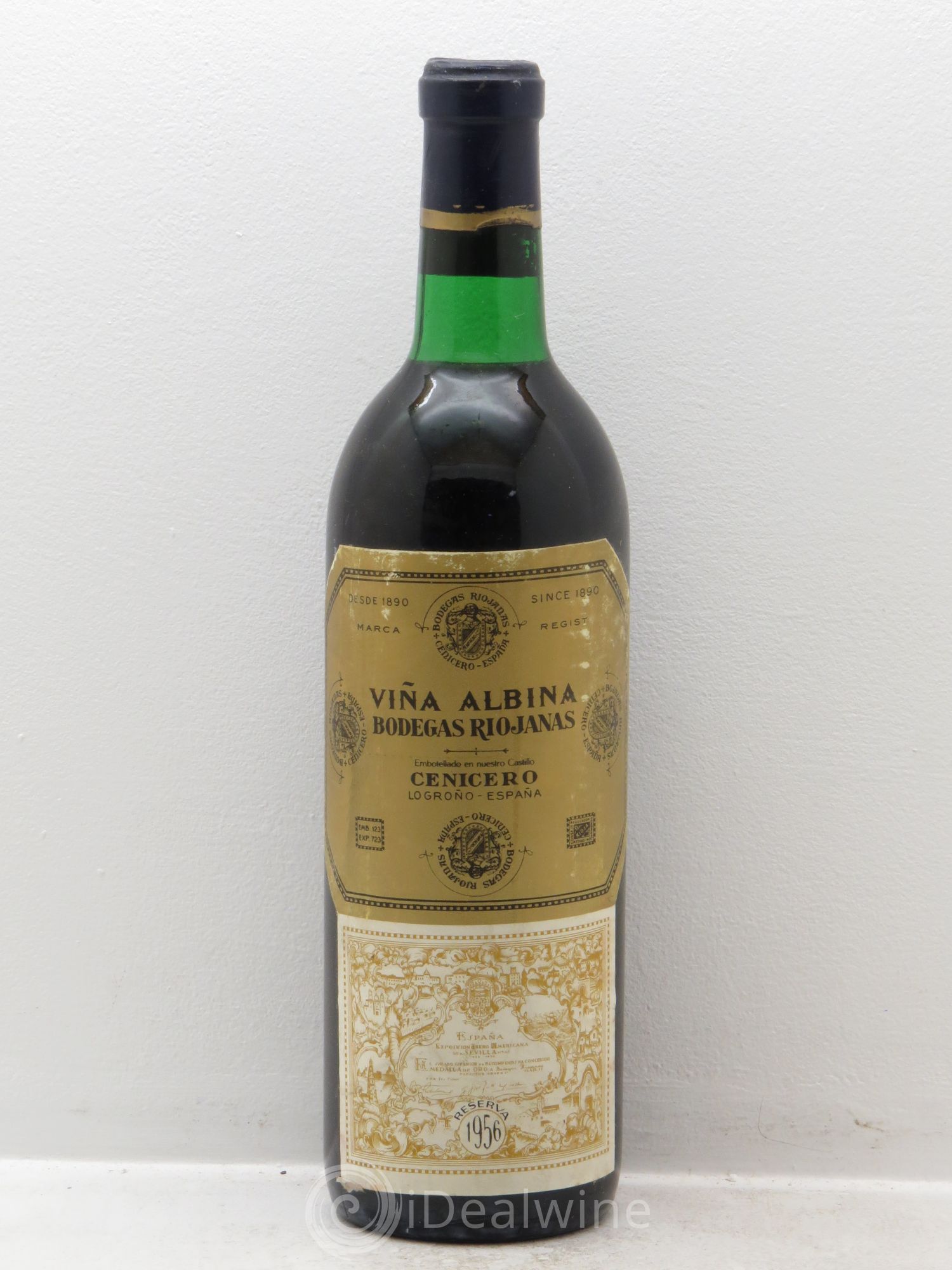 Rioja DOCA Vina Albina Reserva Riojanas 1956 - Lot of 1 bottle - 0