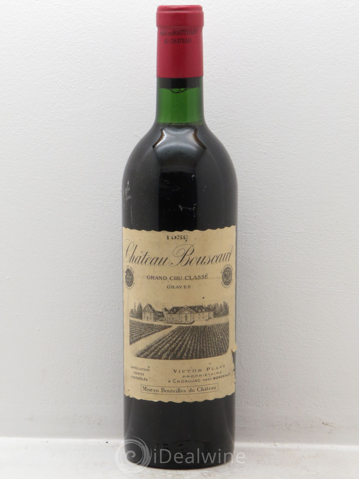 Château Bouscaut Cru Classé de Graves 1959 - Lot de 1 bouteille - 0
