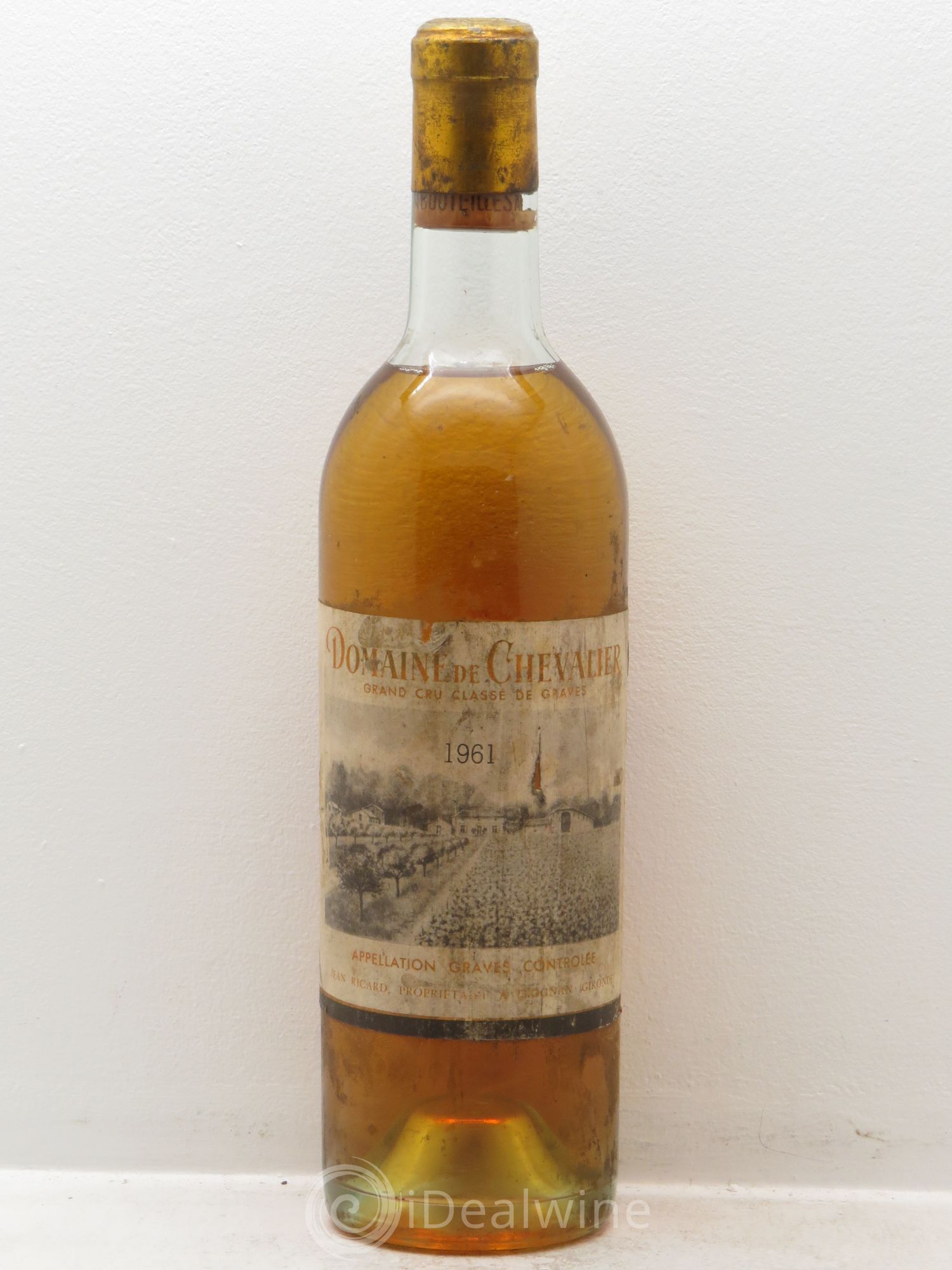 Domaine de Chevalier Cru Classé de Graves 1961 - Lot de 1 bouteille - 0