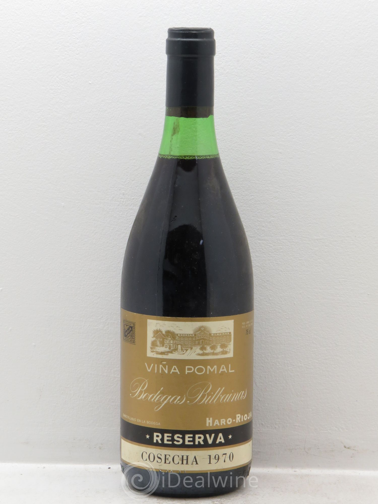 Rioja DOCA Vina Pomal Bodegas Bilbainas 1970 - Lot de 1 bouteille - 0