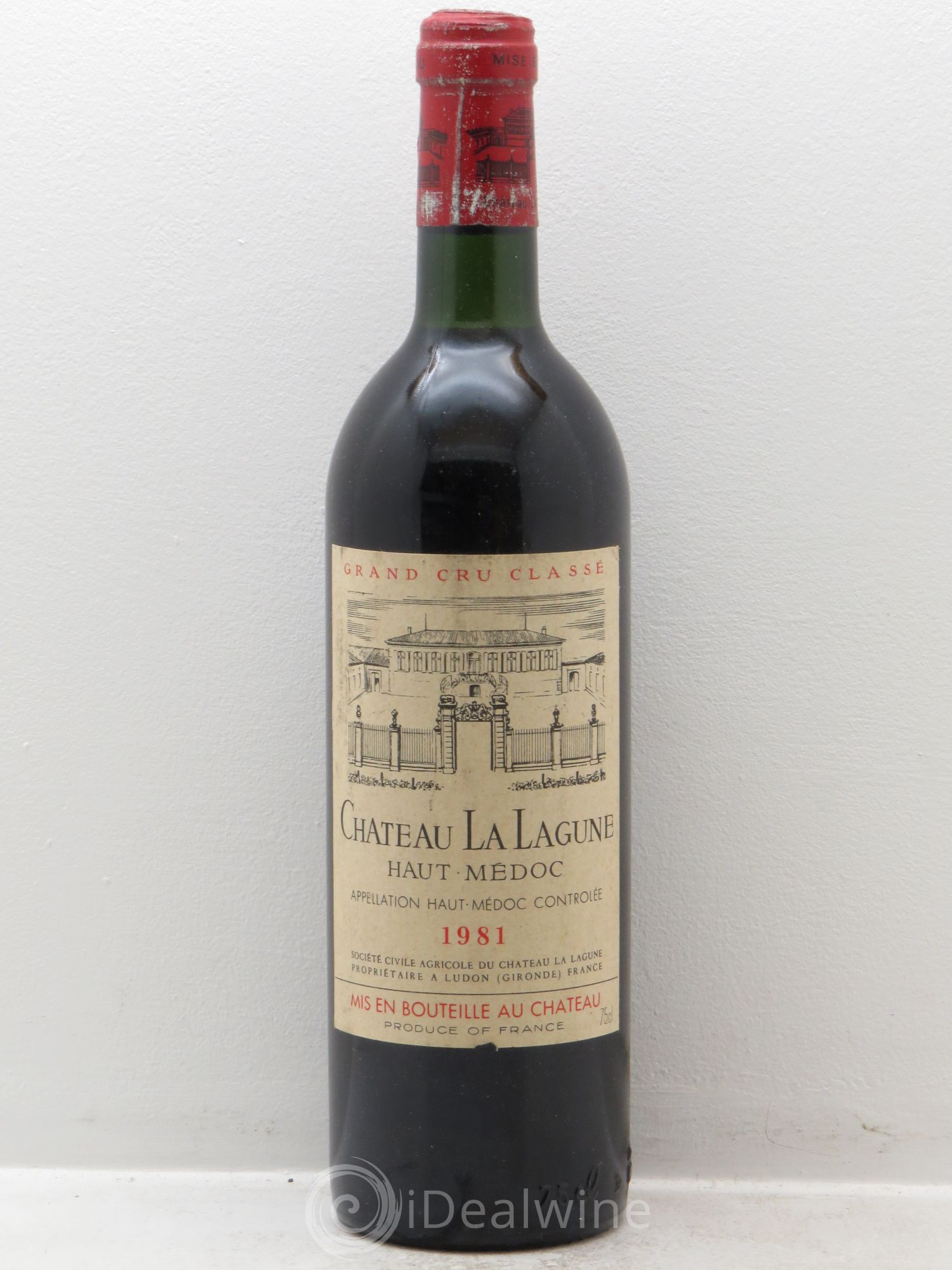 Château la Lagune 3ème Grand Cru Classé 1981 - Lot de 1 bouteille - 0