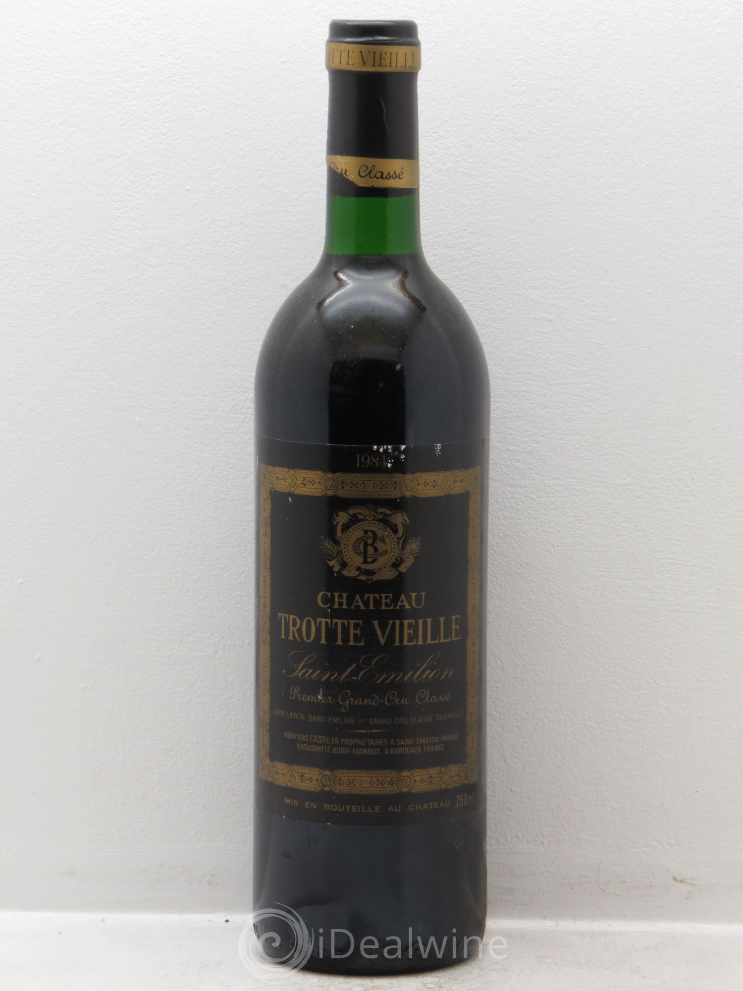 Château Trotte Vieille 1er Grand Cru Classé B 1984 - Lot de 1 bouteille - 0