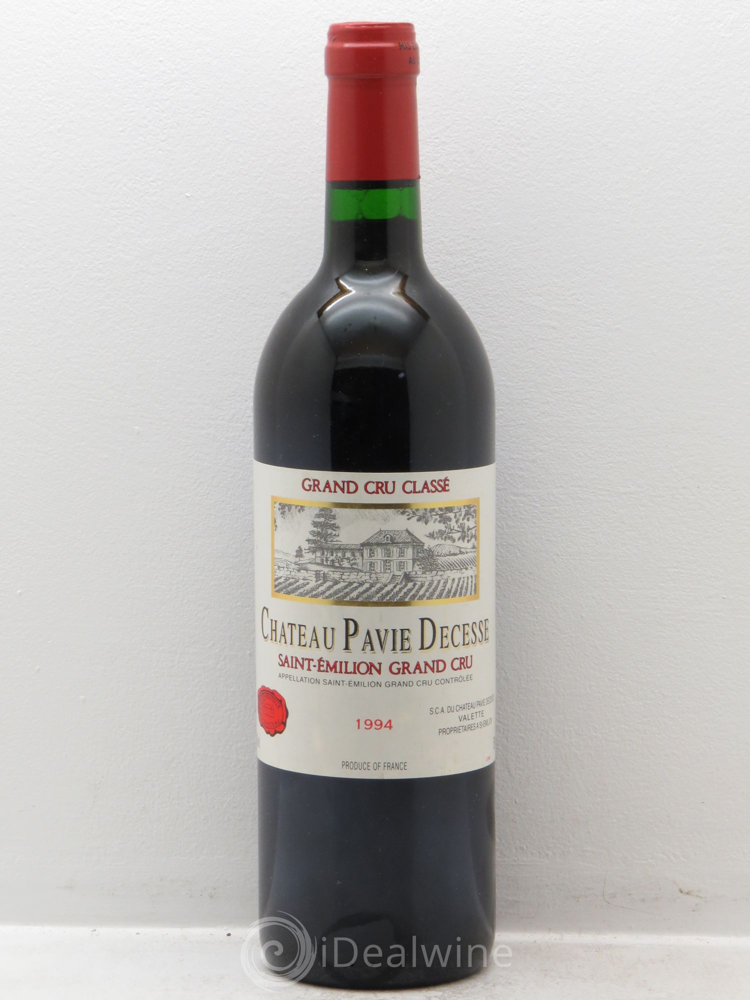 Château Pavie Decesse Grand Cru Classé 1994 - Lot de 1 bouteille - 0