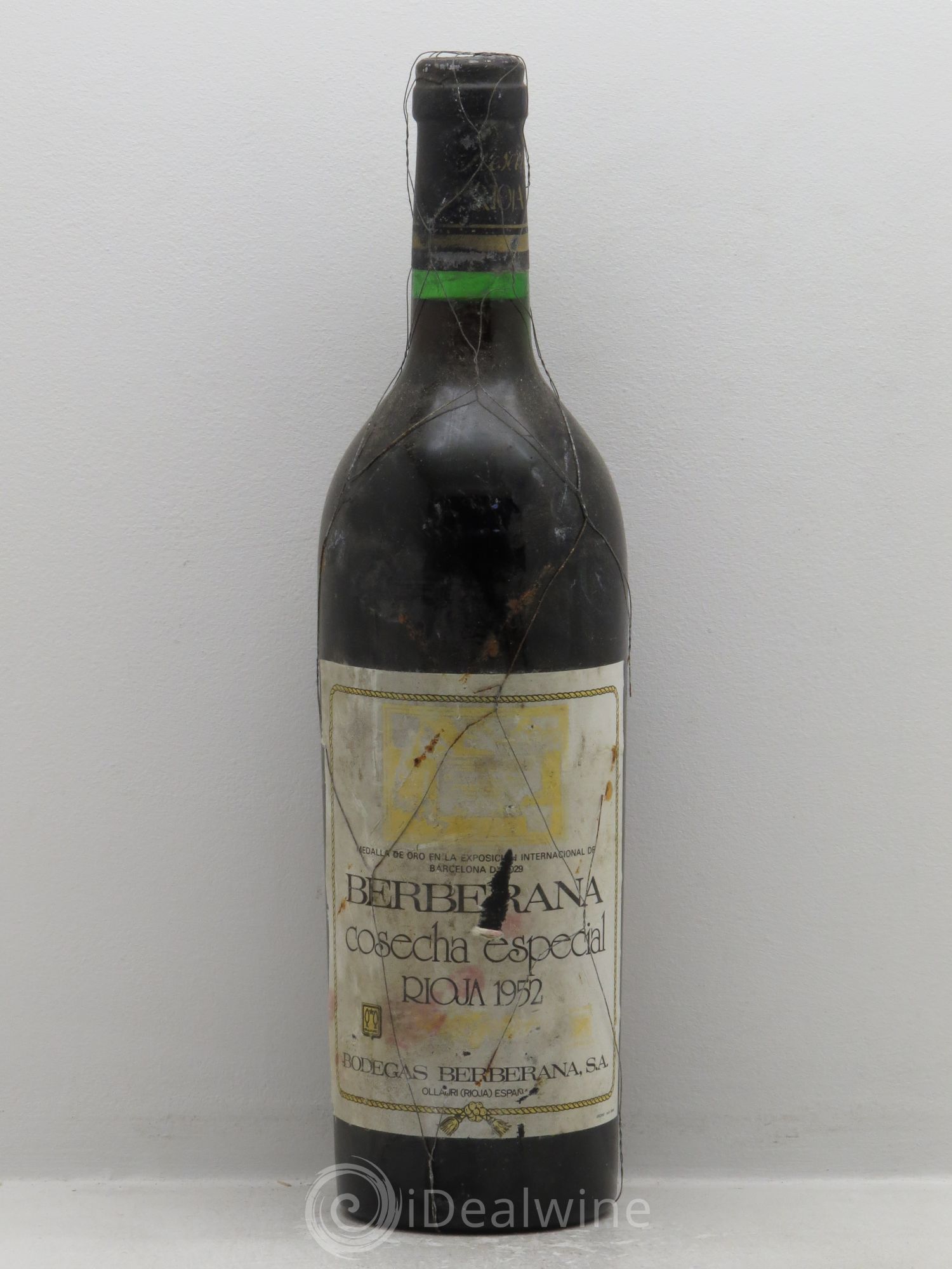 Rioja DOCA Berberana Cosecha Especial 1952 - Posten von 1 Flasche - 0