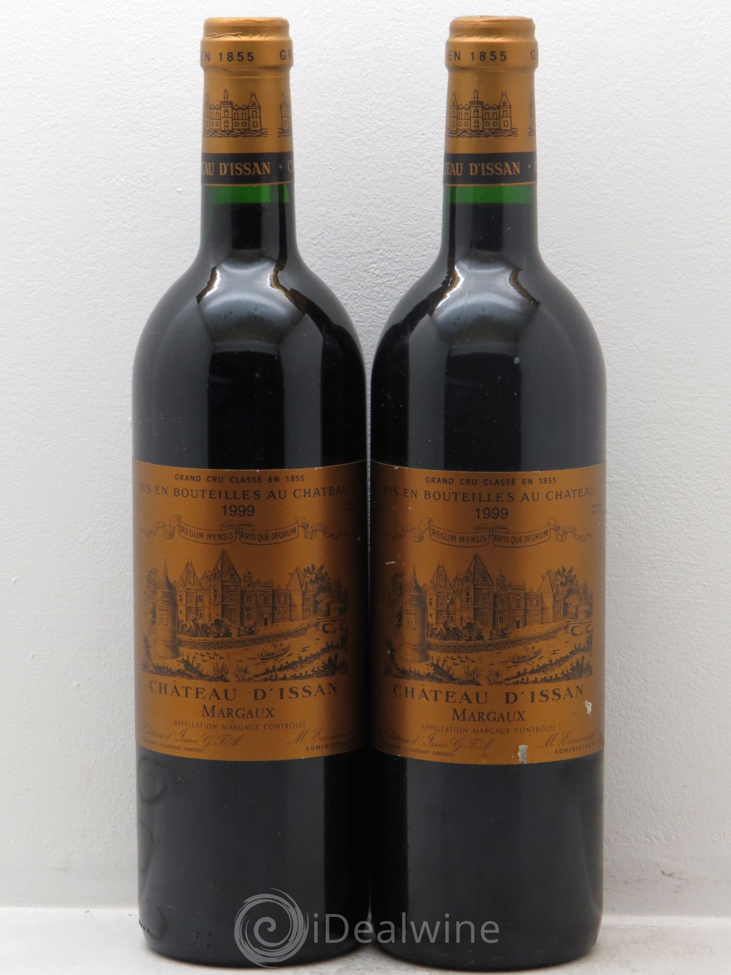Château d'Issan 3ème Grand Cru Classé 1999 - Lot de 2 bouteilles - 0