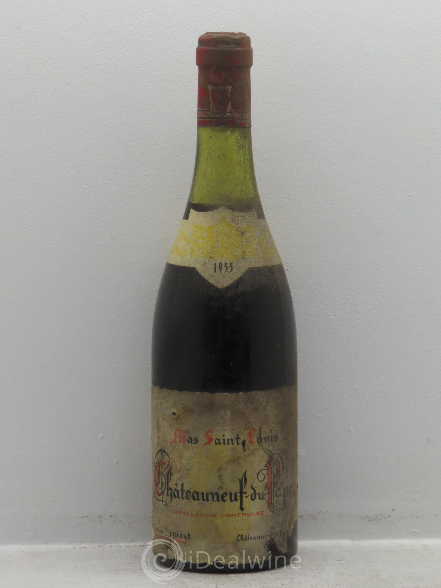 Châteauneuf-du-Pape Mas Saint Louis 1955 - Lot de 1 bouteille - 0