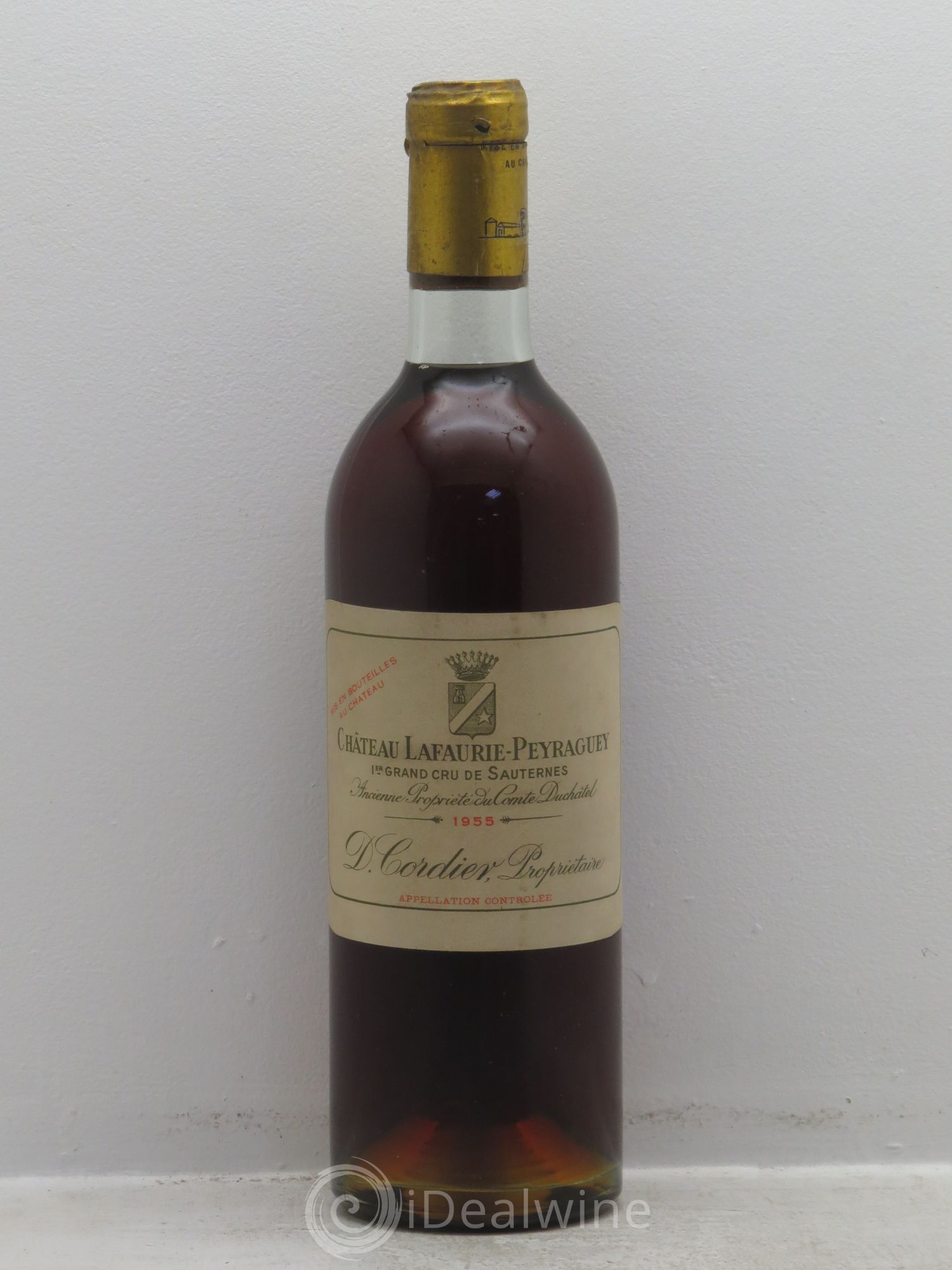 Château Lafaurie-Peyraguey 1er Grand Cru Classé 1955 - Lotto di 1 bottiglia - 0