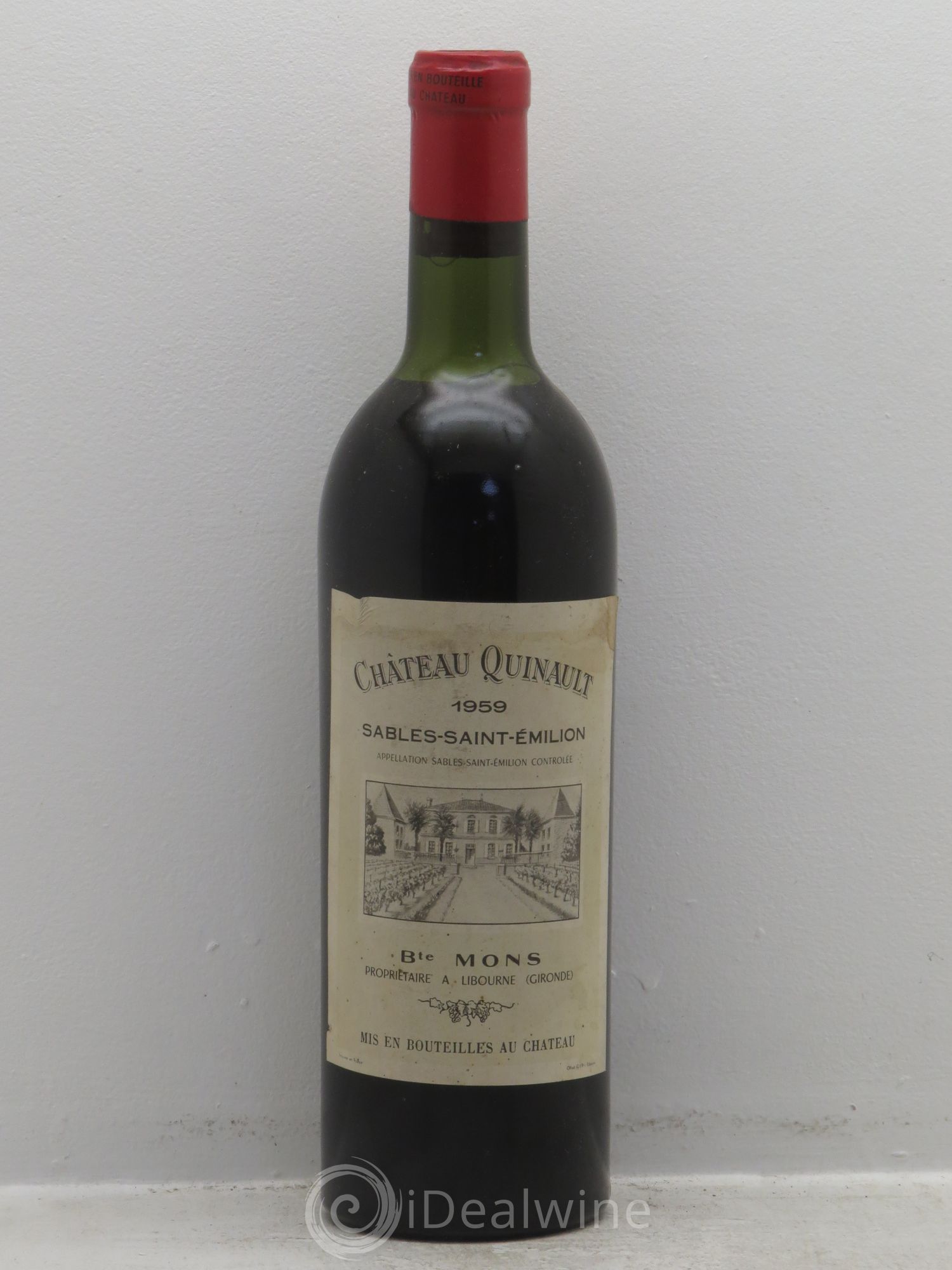 Château Quinault L'Enclos 1959 - Lot de 1 bouteille - 0
