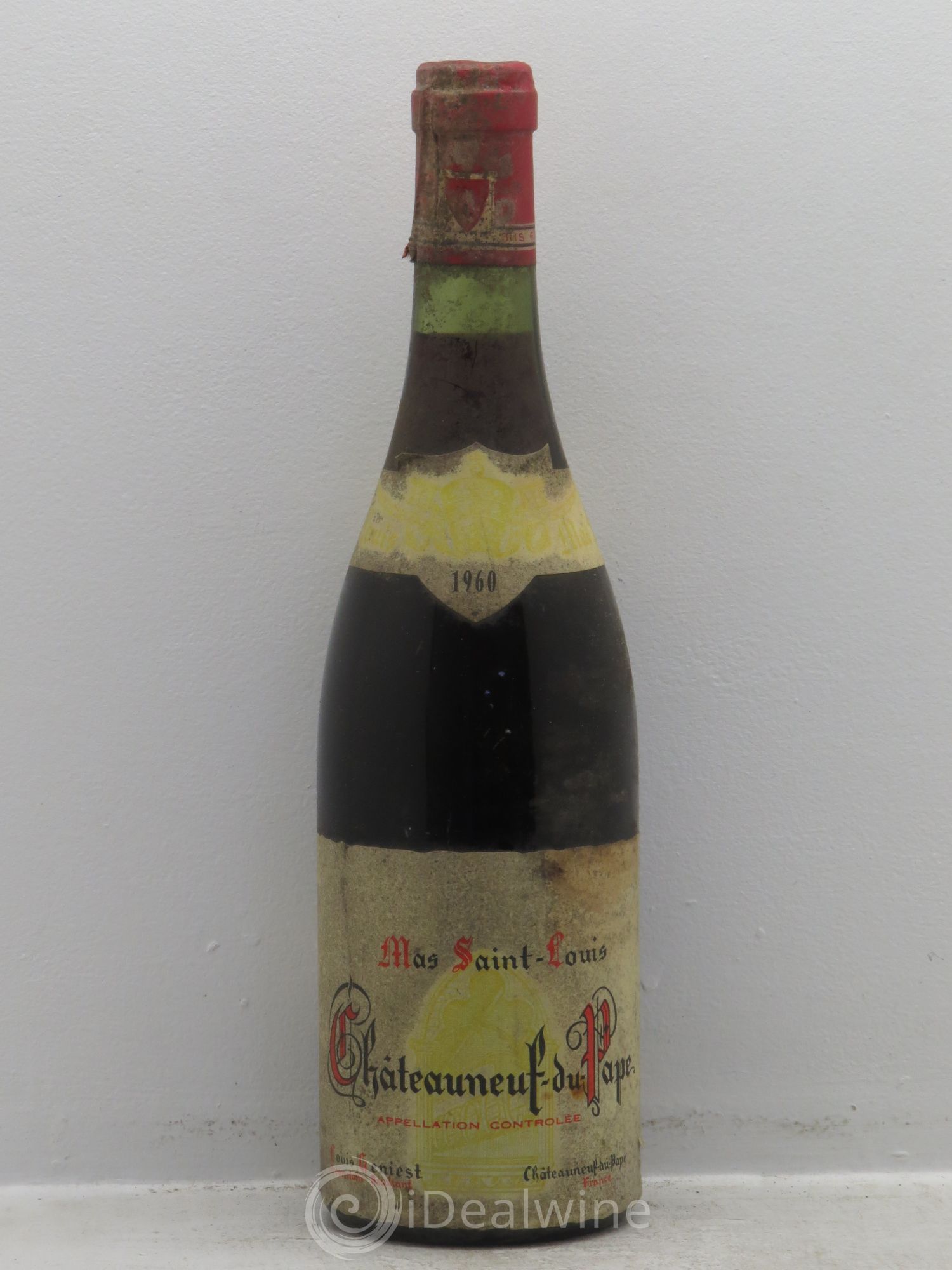 Châteauneuf-du-Pape Mas Saint Louis 1960 - Lot de 1 bouteille - 0