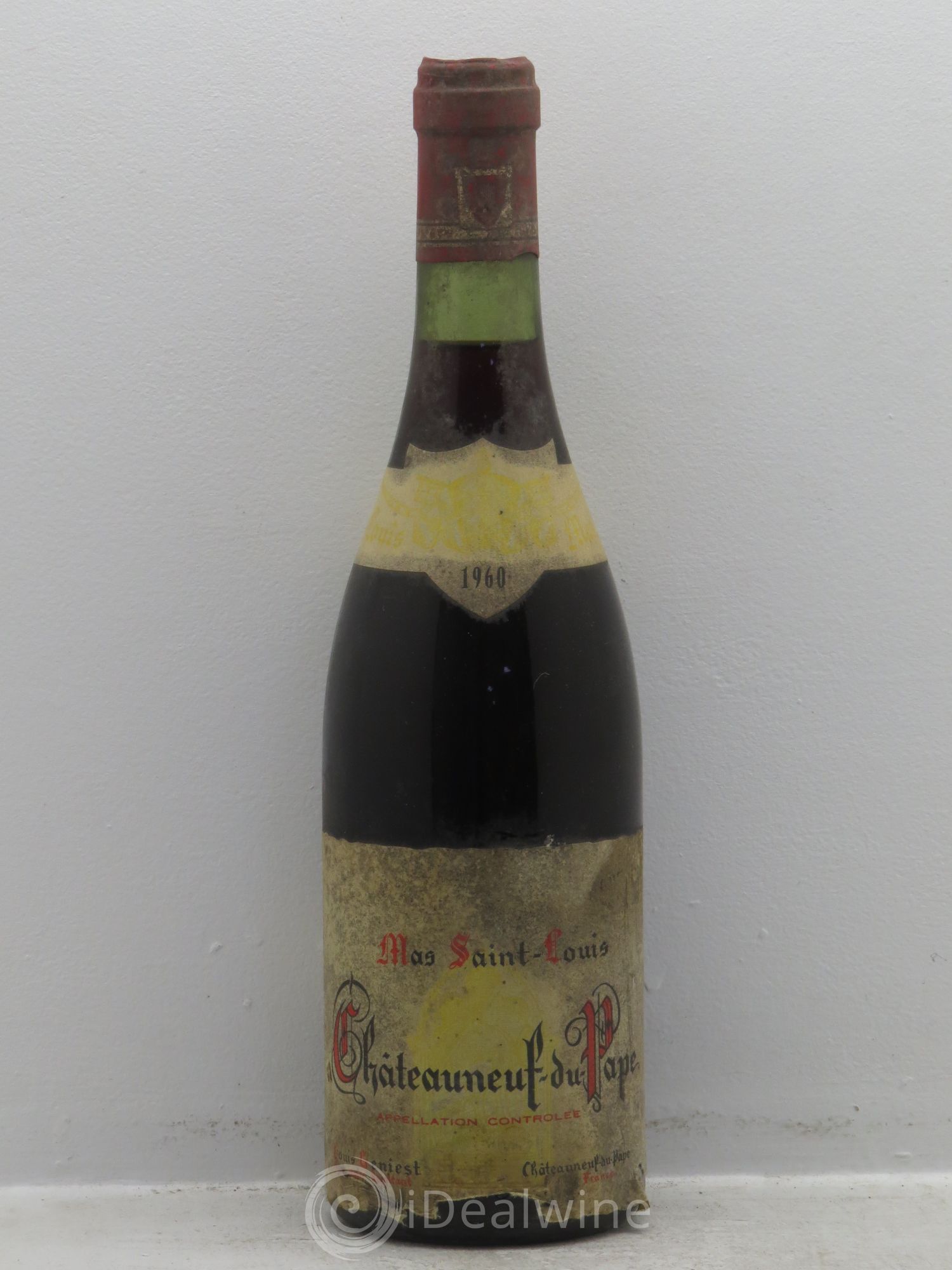 Châteauneuf-du-Pape Mas Saint Louis 1960 - Lot de 1 bouteille - 0