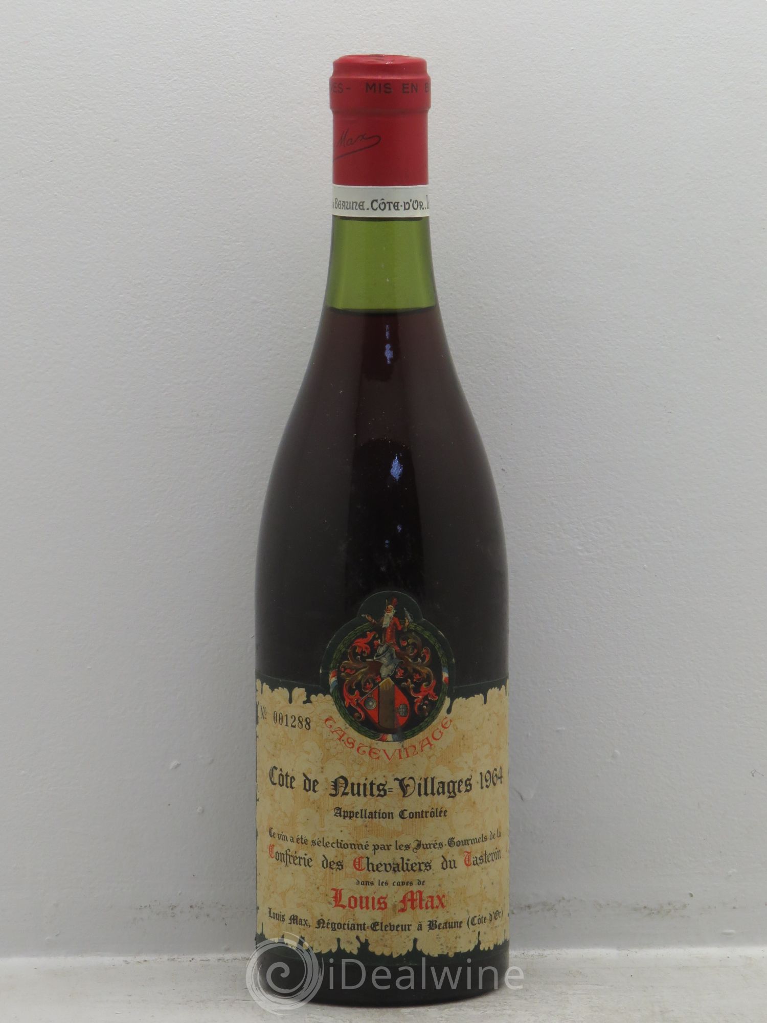 Côte de Nuits-Villages Louis Max 1964 - Lot de 1 bouteille - 0