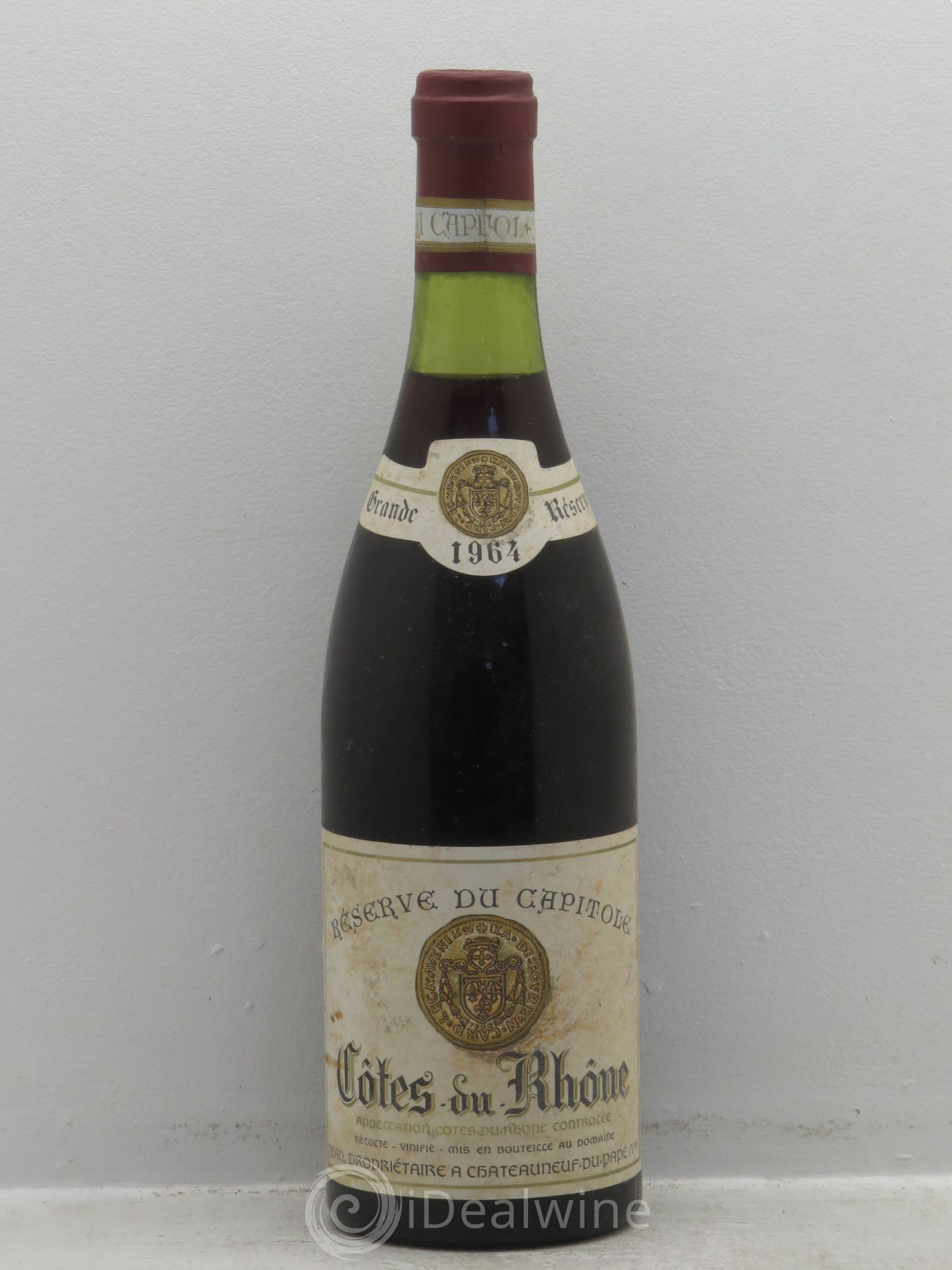Côtes-du-Rhône Réserve du Capitole Jean Propriétaire 1964 - Posten von 1 Flasche - 0