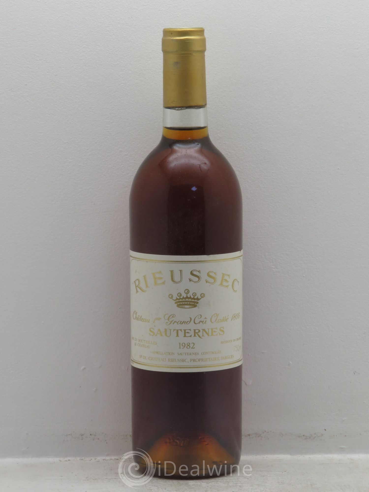 Château Rieussec 1er Grand Cru Classé 1982 - Posten von 1 Flasche - 0