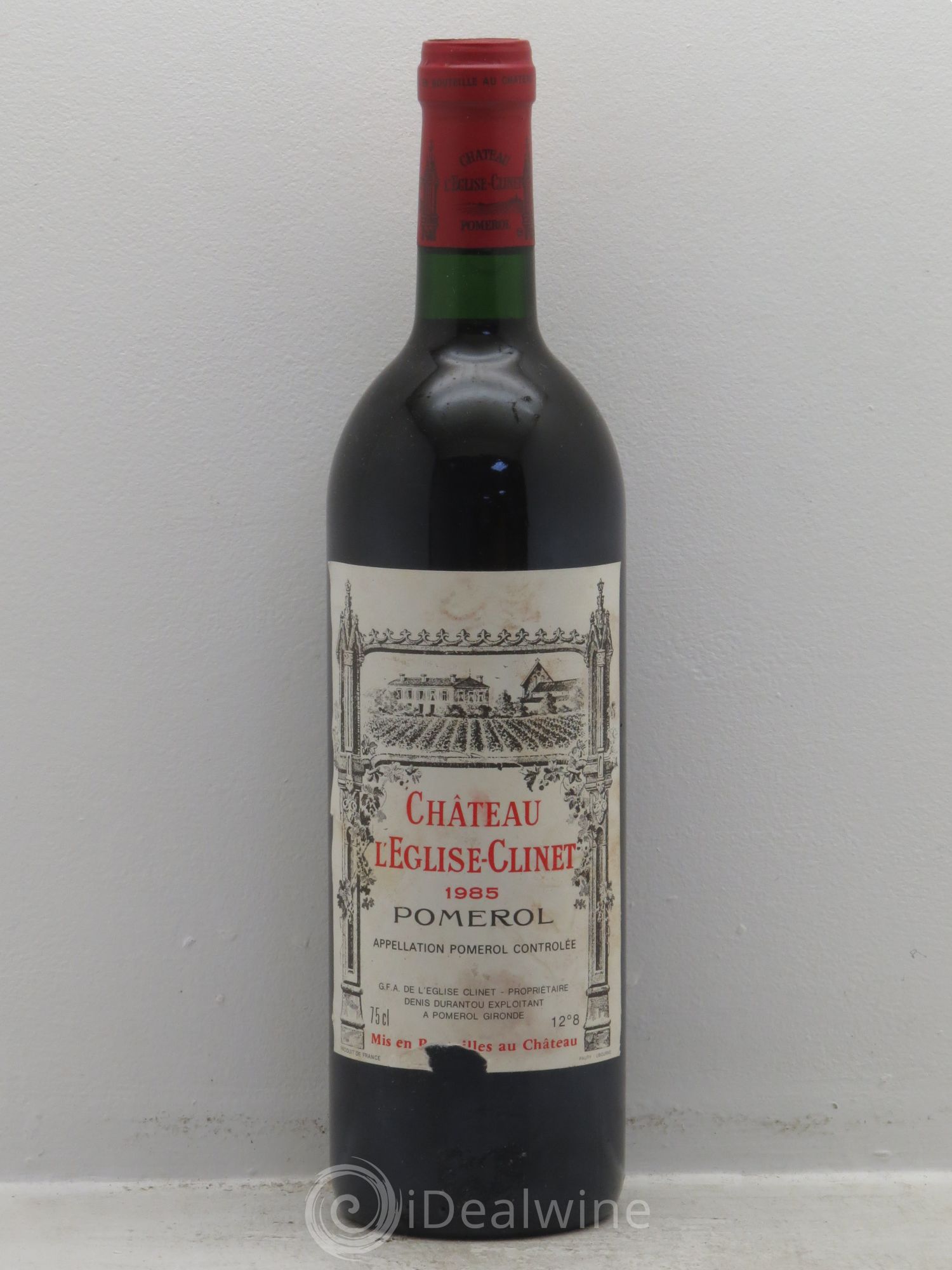 Château l' Église Clinet 1985 - Lot de 1 bouteille - 0