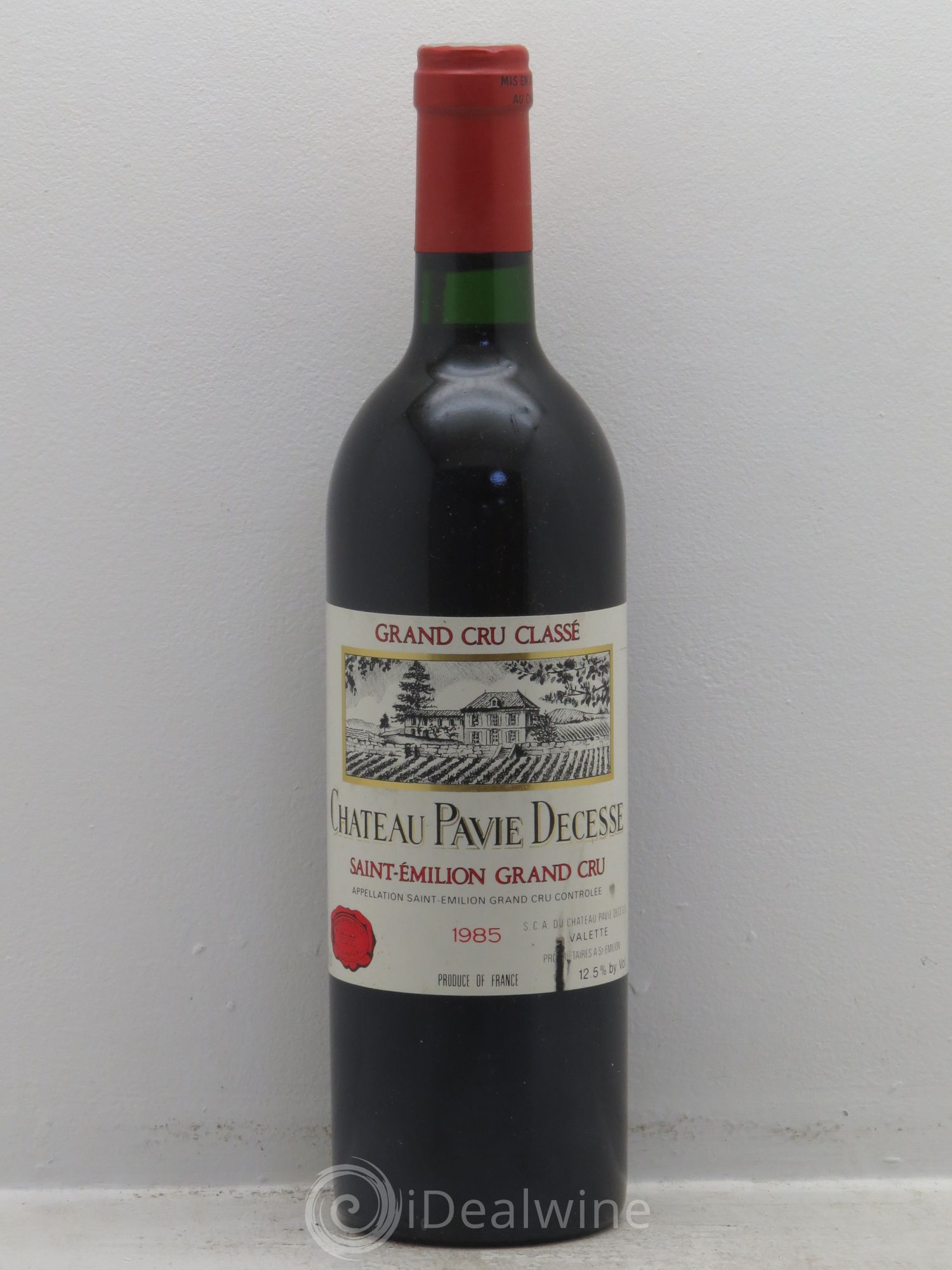 Château Pavie Decesse Grand Cru Classé 1985 - Lot de 1 bouteille - 0