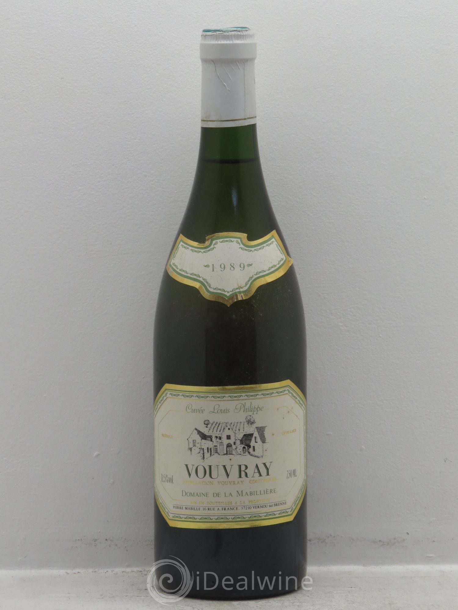 Vouvray Domaine de la Mabillière Cuvée Louis Philippe 1989 - Lotto di 1 bottiglia - 0