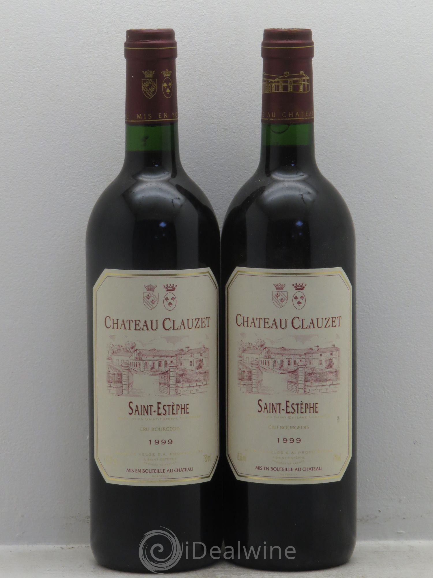 Château Clauzet 1999 - Lot de 2 bouteilles - 0