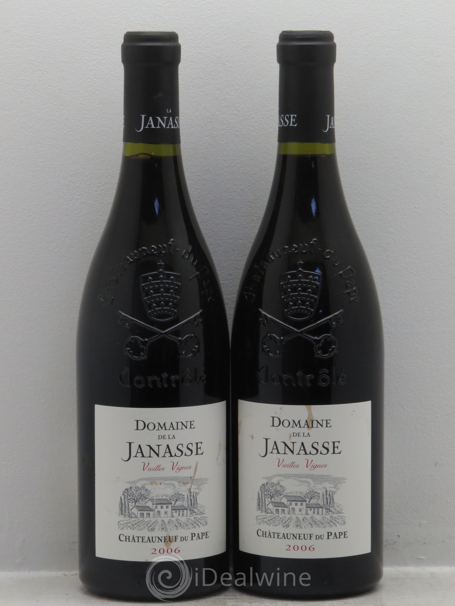 Châteauneuf-du-Pape Cuvée Vieilles Vignes La Janasse (Domaine de) 2006 - Lot de 2 bouteilles - 0