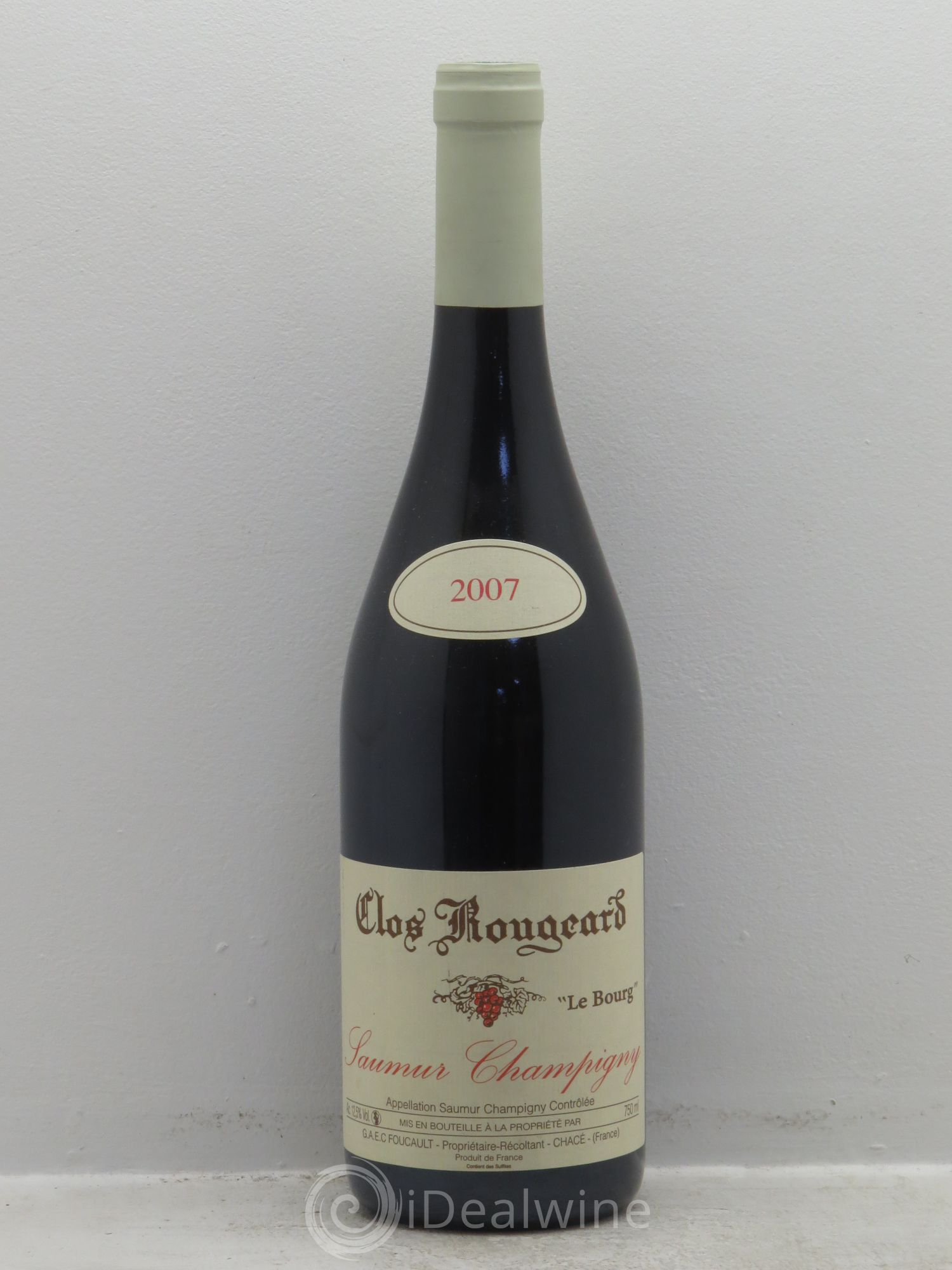 Saumur-Champigny Le Bourg Clos Rougeard 2007 - Lot de 1 bouteille - 0
