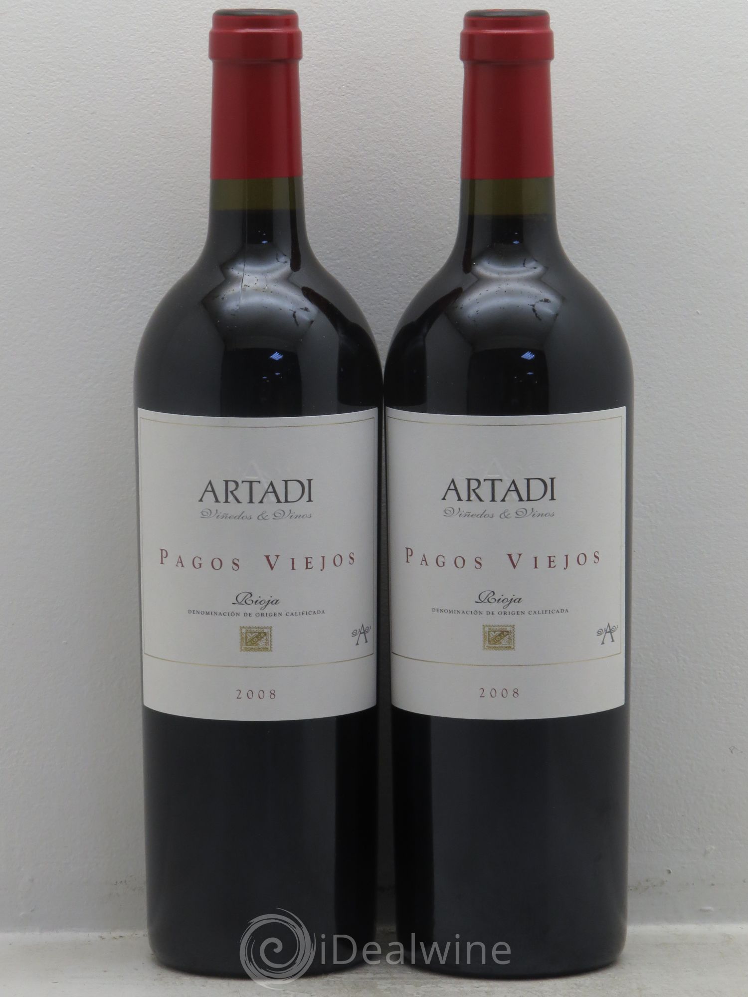 Rioja DOCA Artadi Pagos Viejos 2008 - Lotto di 2 bottiglie - 0