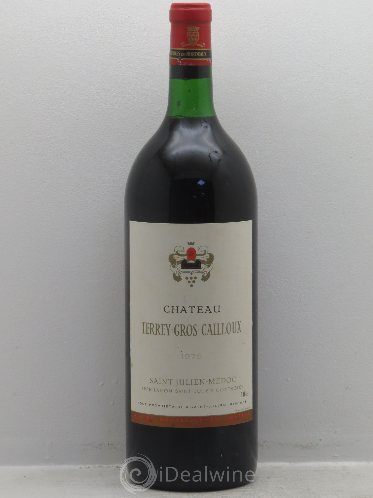 Château Terrey Gros Cailloux Cru Bourgeois 1975 - Lot de 1 magnum - 0