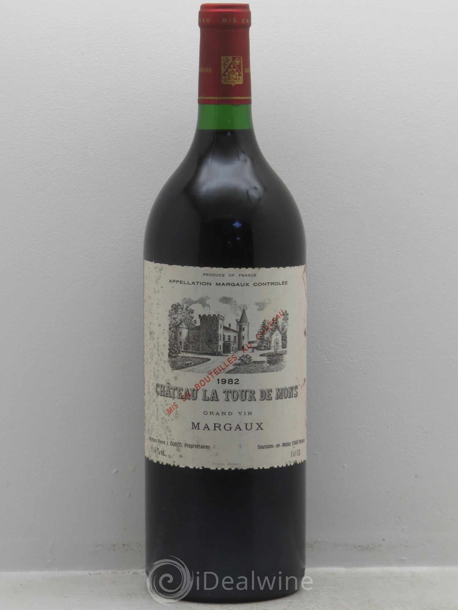 Château la Tour de Mons Cru Bourgeois 1982 - Lot de 1 magnum - 0
