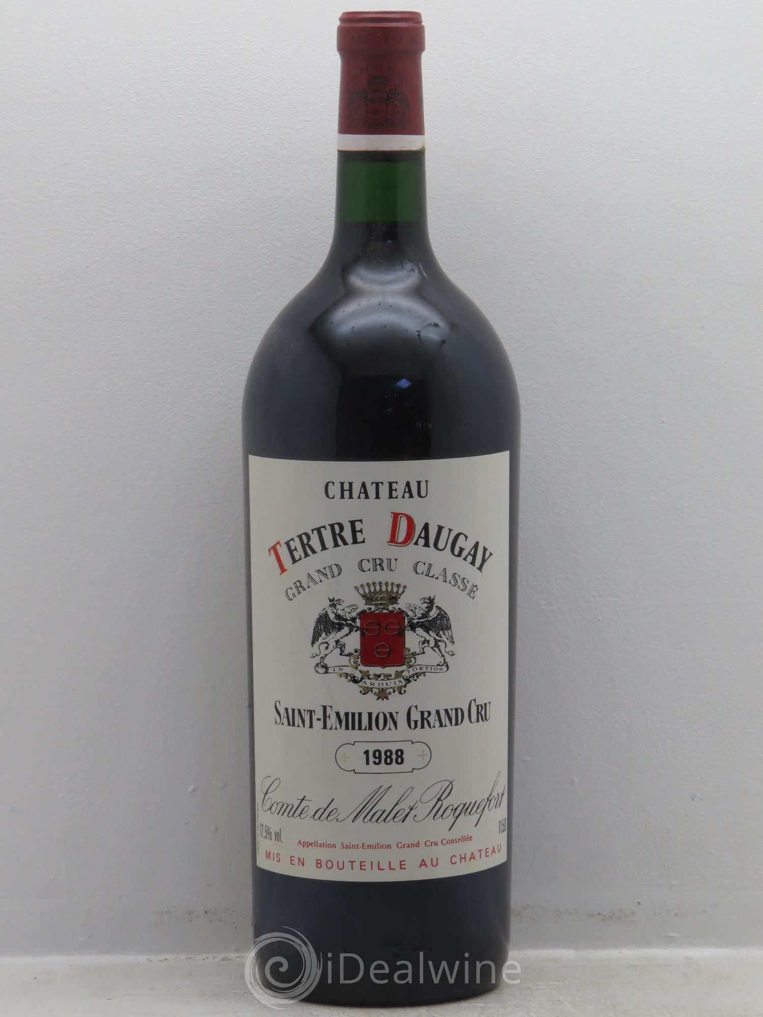 Château Tertre Daugay Grand Cru Classé 1988 - Lot de 1 magnum - 0