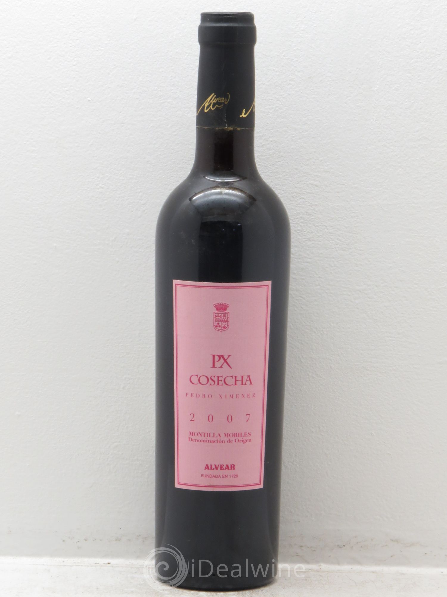 Montilla Moriles Alvear PX Cosecha (50cl) 2007 - Posten von 1 Flasche - 0