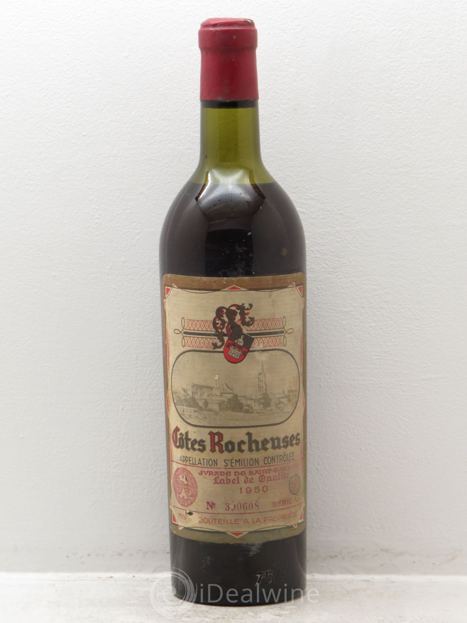 Saint-Émilion Côtes Rocheuses 1950 - Posten von 1 Flasche - 0