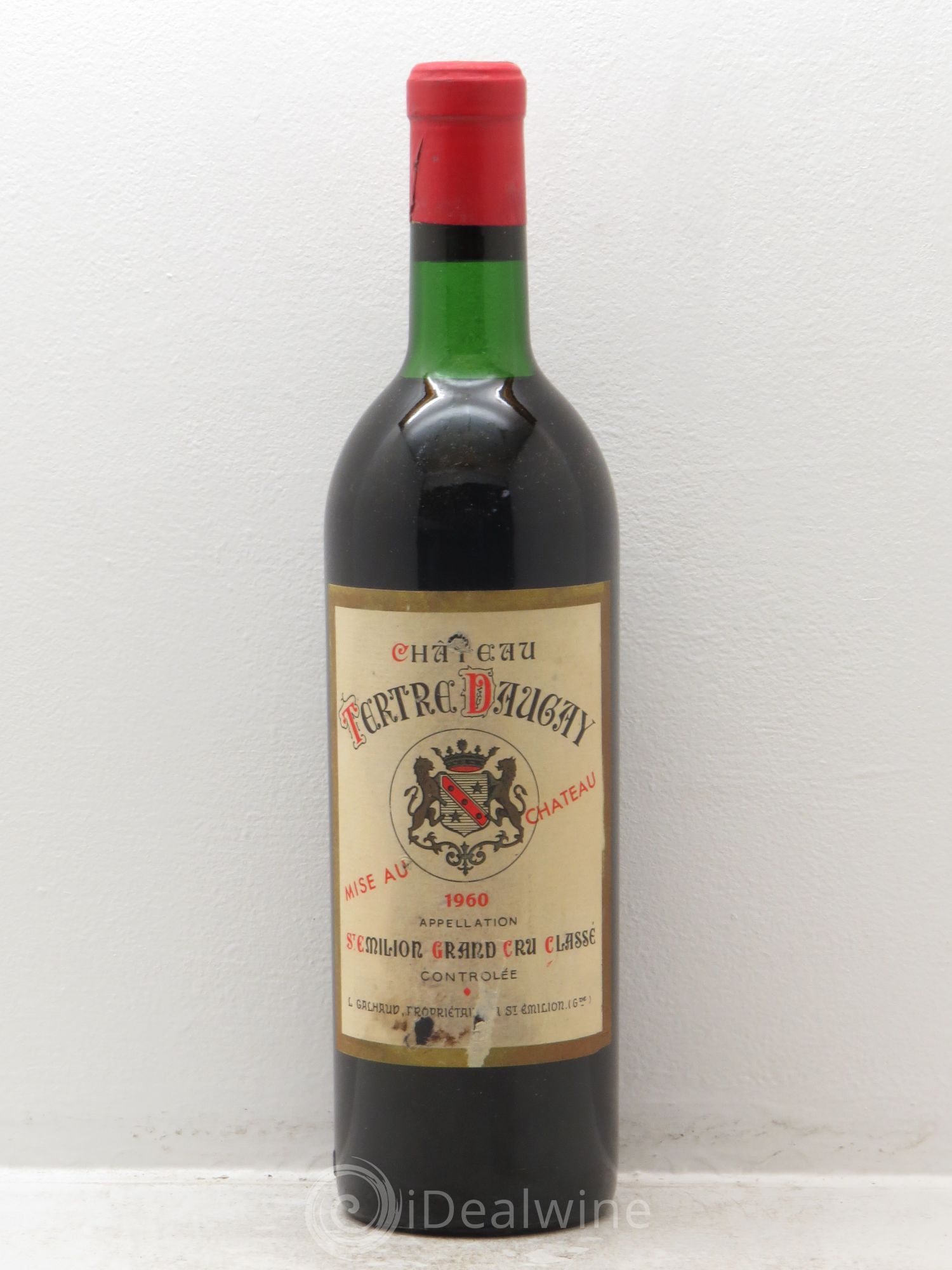 Château Tertre Daugay Grand Cru Classé 1960 - Lot de 1 bouteille - 0