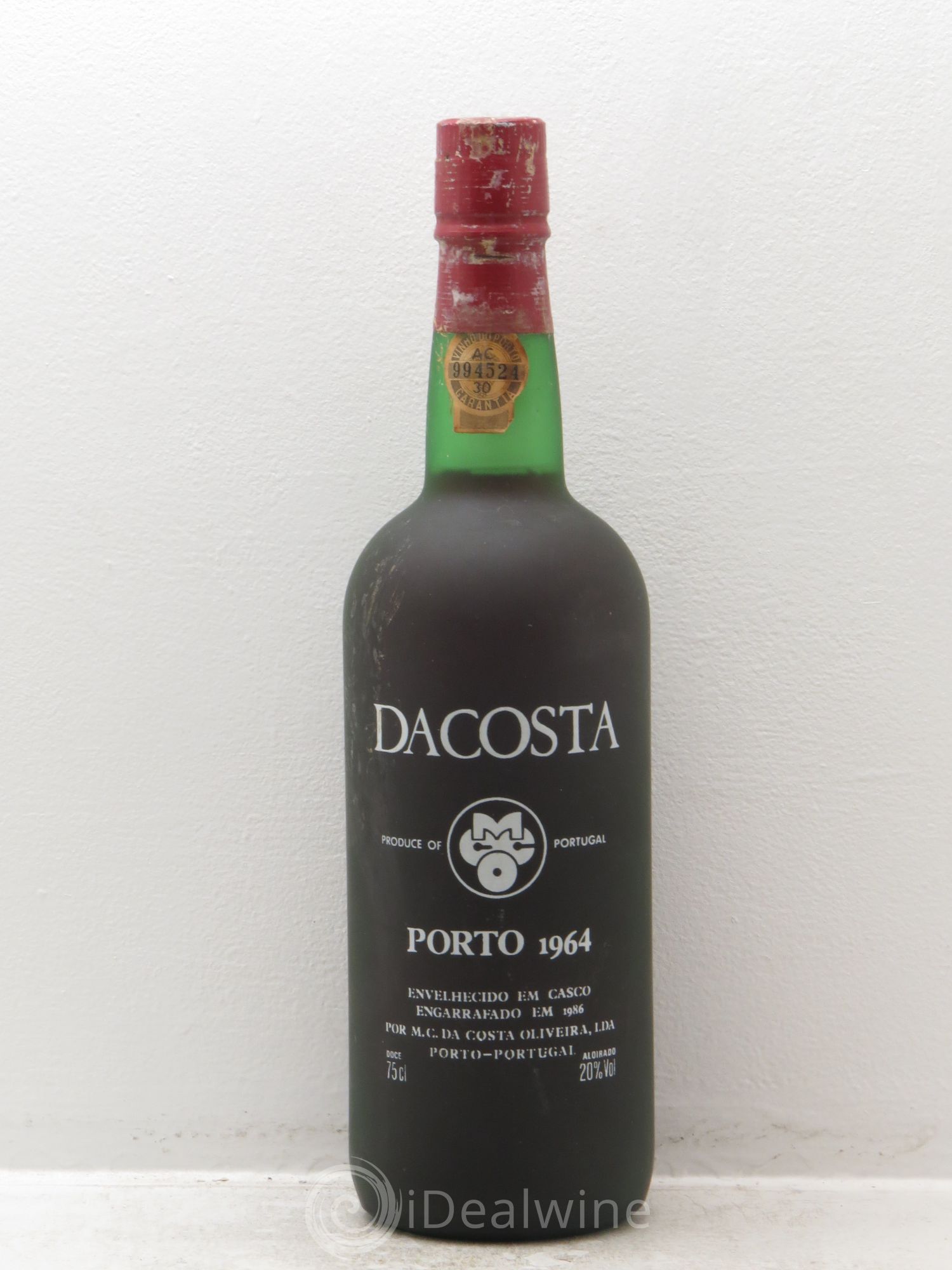 Porto Da Costa 1964 - Posten von 1 Flasche - 0