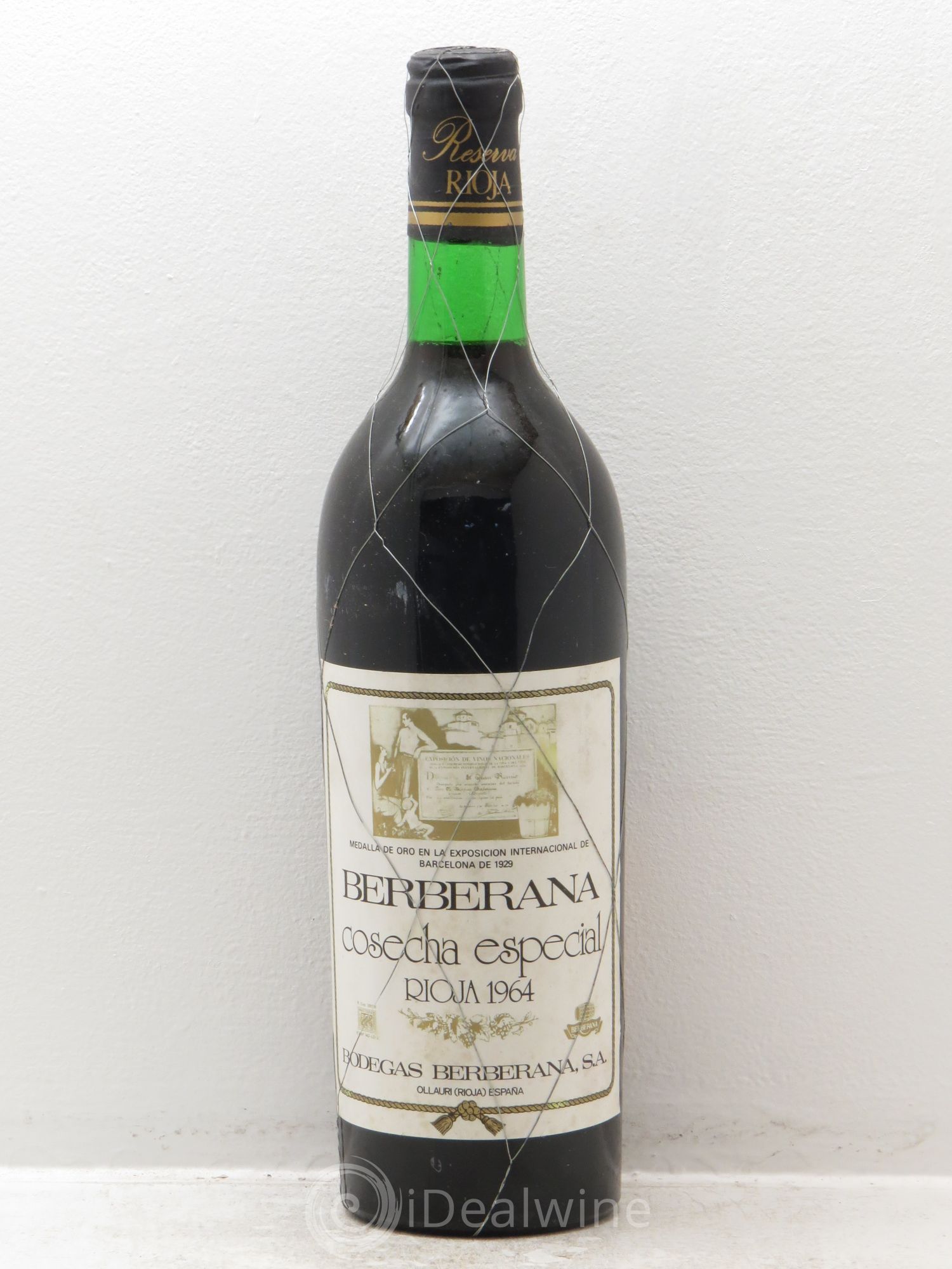 Rioja DOCA Berberana Gran Reserva Cosecha Especial 1964 - Posten von 1 Flasche - 0