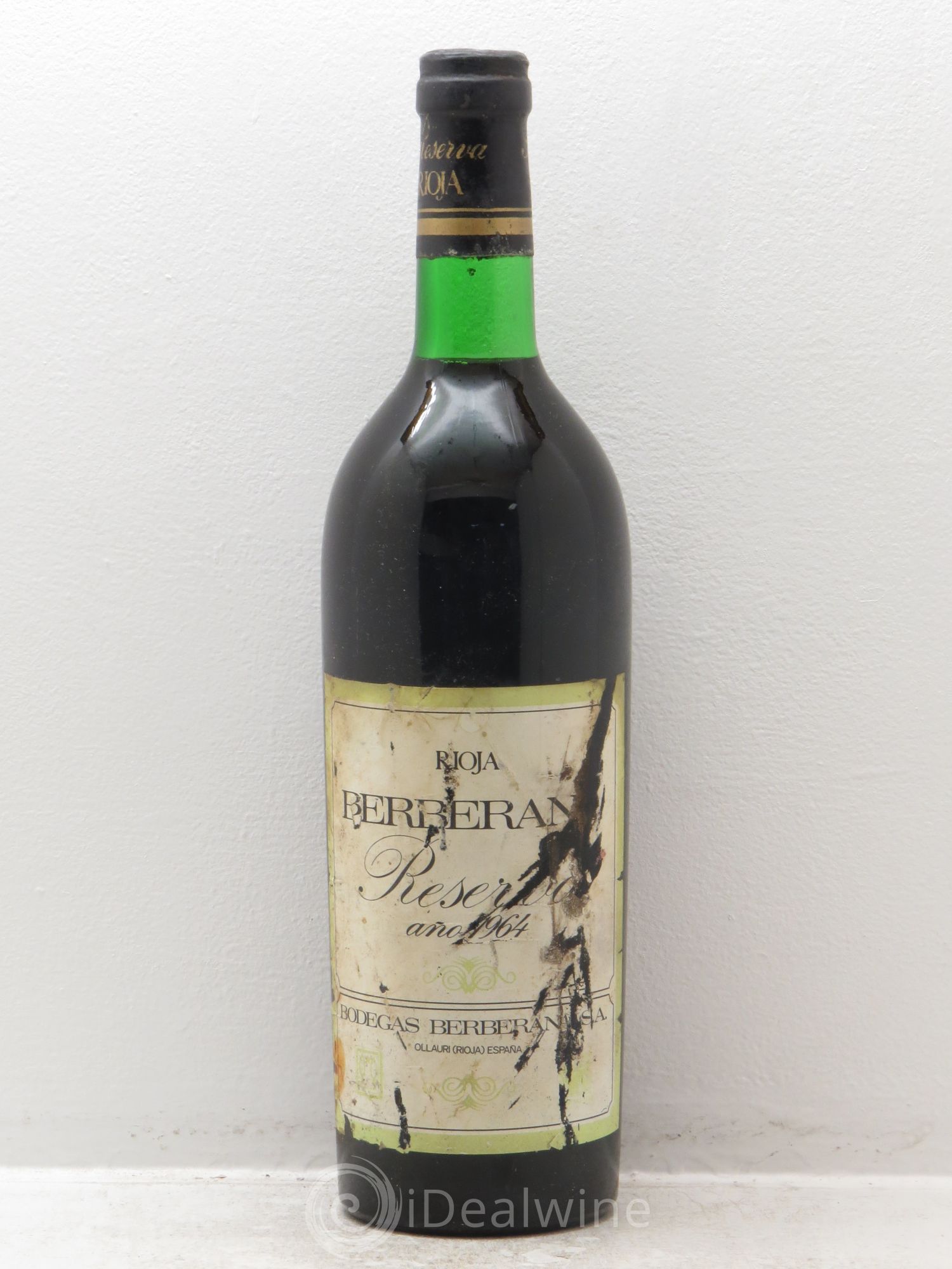 Rioja DOCA Berberana Reserva 1964 - Lot de 1 bouteille - 0