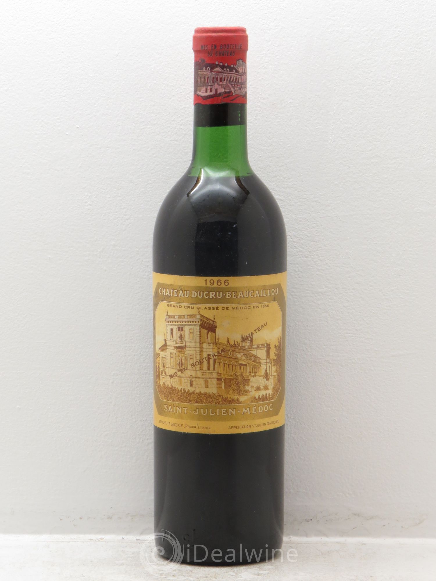 Château Ducru Beaucaillou 2ème Grand Cru Classé 1966 - Lot de 1 bouteille - 0