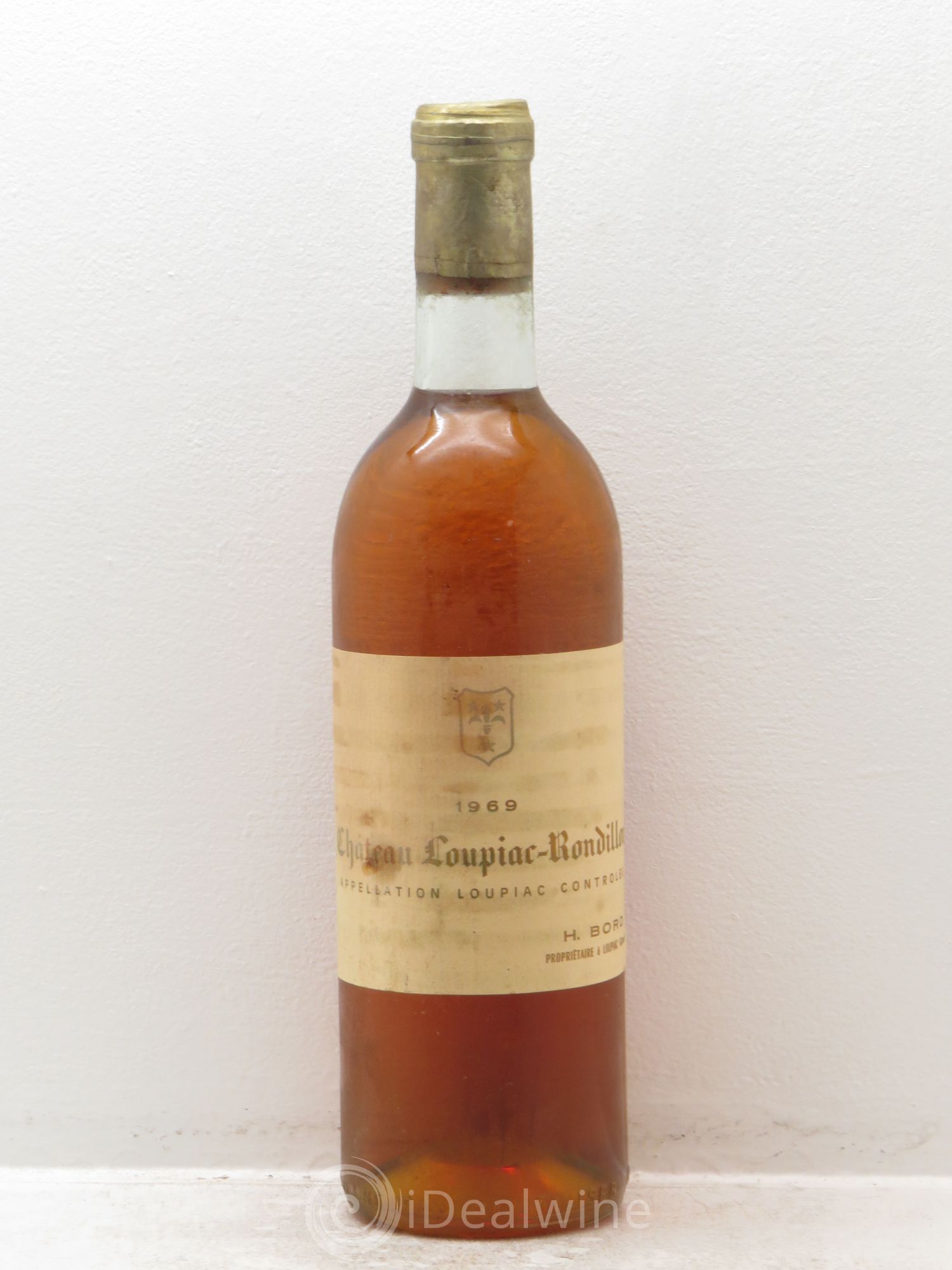 Loupiac Château Loupiac Rondillon 1969 - Lot de 1 bouteille - 0