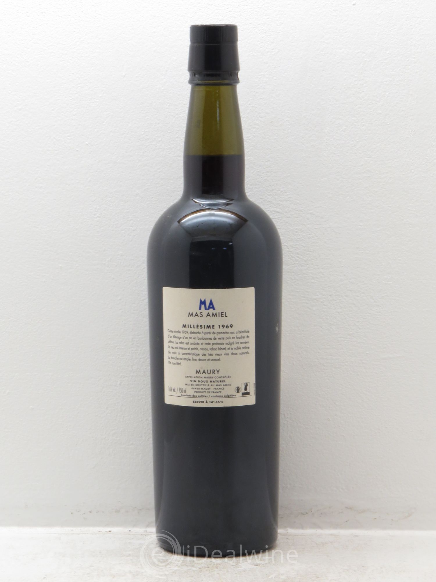 Maury Mas Amiel 1969 - Lot de 1 bouteille - 1
