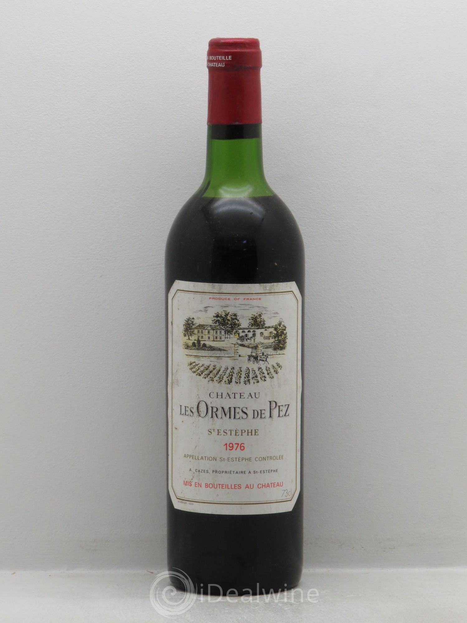 Château les Ormes de Pez 1976 - Lot de 1 bouteille - 0