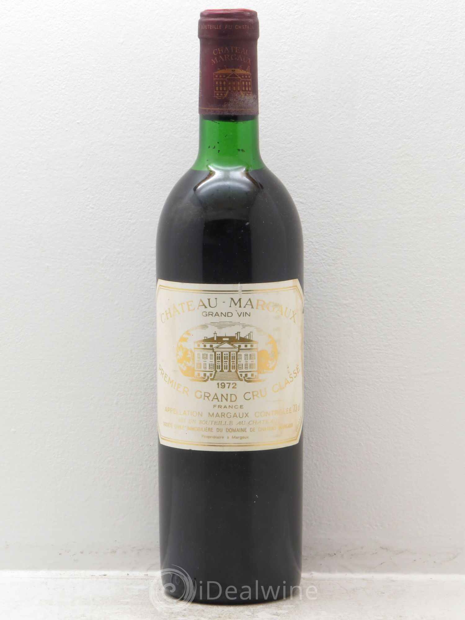 Château Margaux 1er Grand Cru Classé 1972 - Lot de 1 bouteille - 0