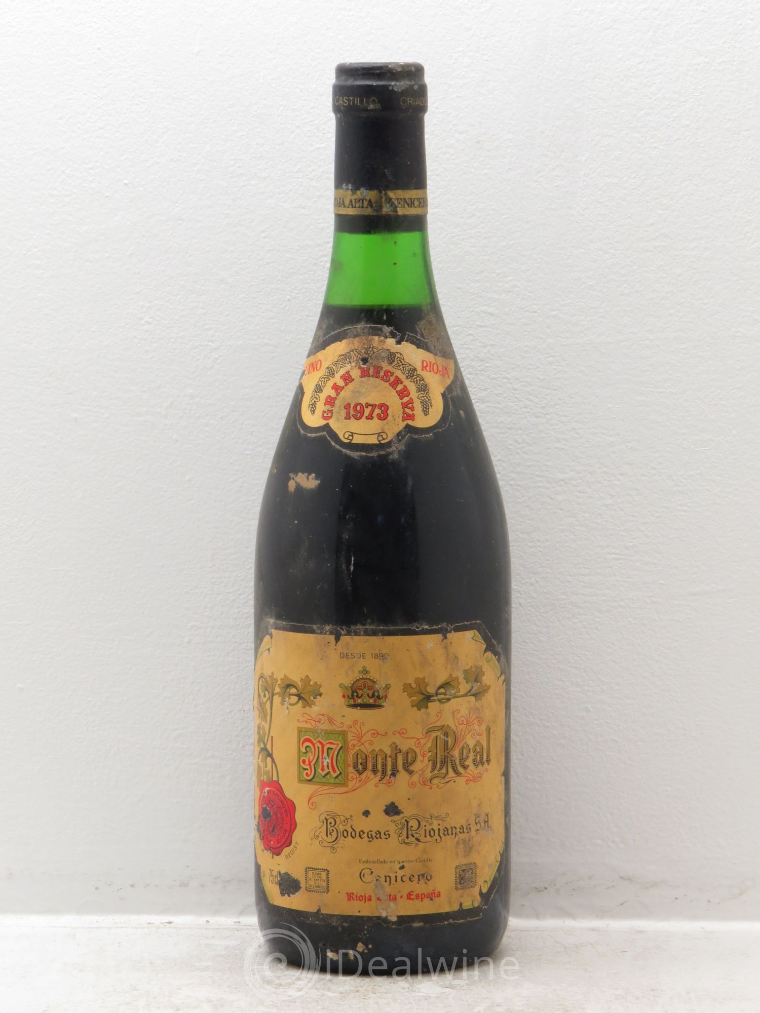 Rioja DOCA Bodegas Riojanas Monte Real Gran Reserva 1973 - Lotto di 1 bottiglia - 0
