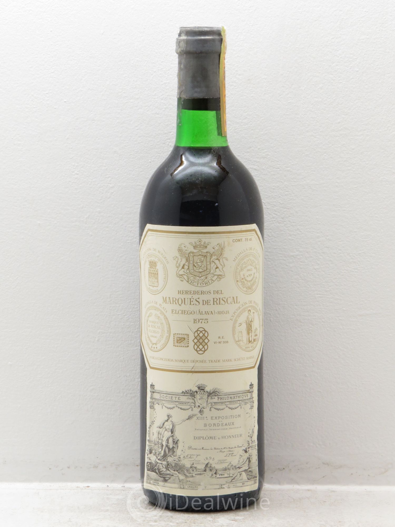 Rioja DOCA Marques de Riscal 1975 - Lotto di 1 bottiglia - 0