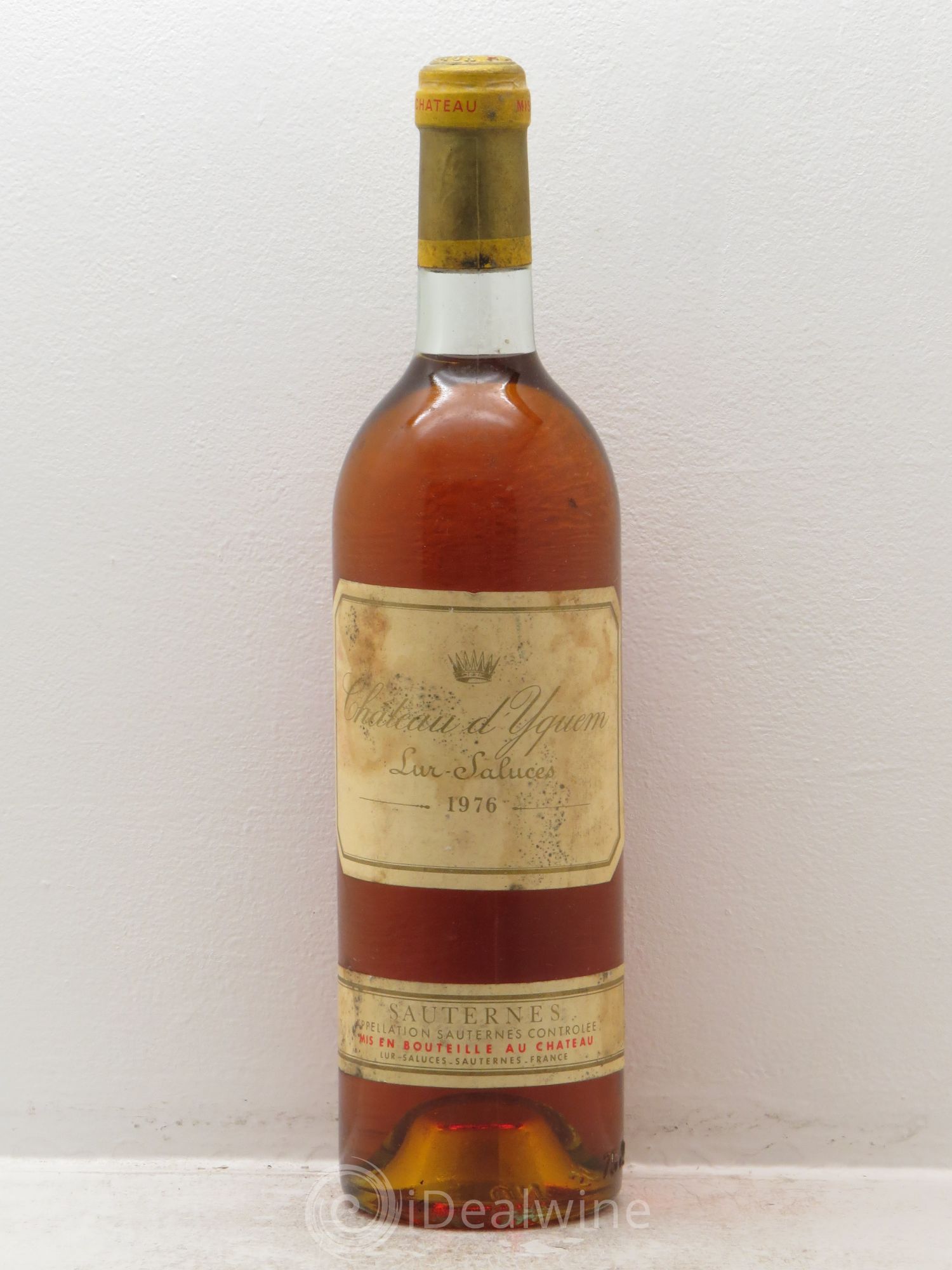 Château d' Yquem 1er Cru Classé Supérieur 1976 - Lotto di 1 bottiglia - 0