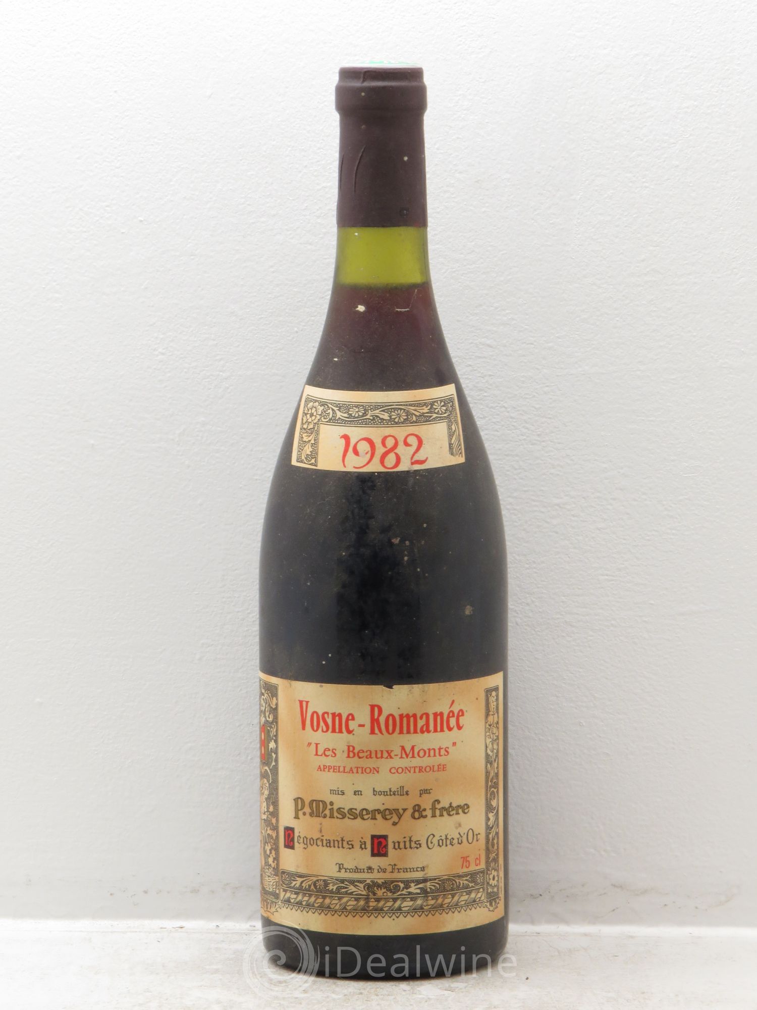Vosne-Romanée 1er Cru P.Misserey 1982 - Posten von 1 Flasche - 0