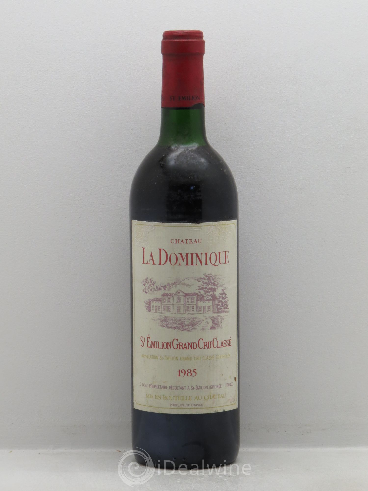 Château la Dominique Grand Cru Classé 1985 - Lot de 1 bouteille - 0