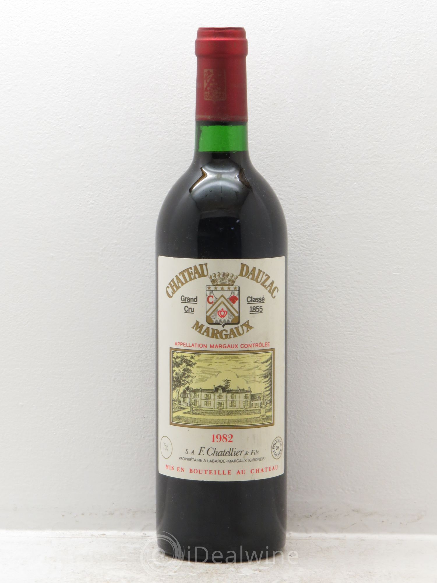 Château Dauzac 5ème Grand Cru Classé 1982 - Lot de 1 bouteille - 0