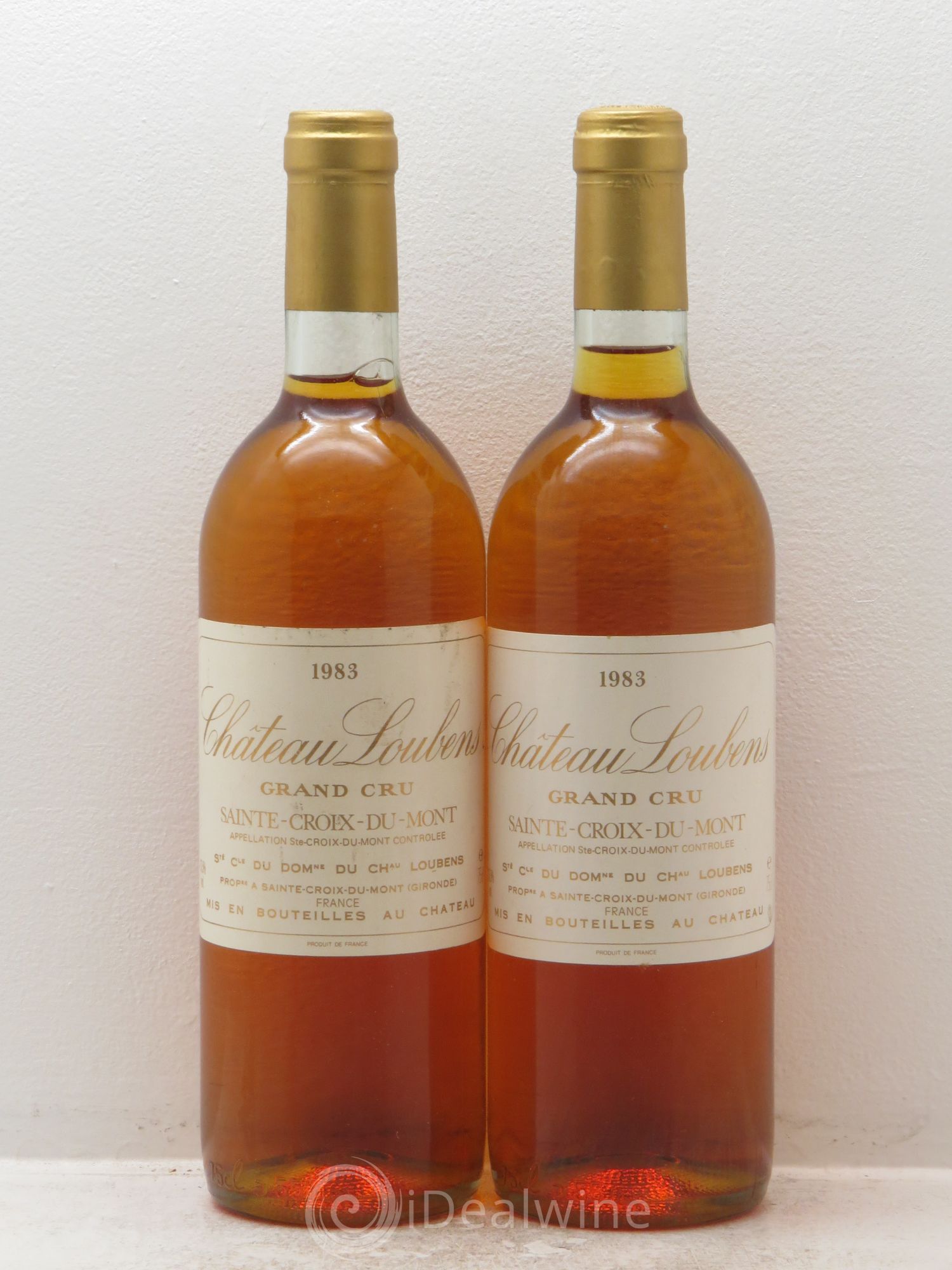 Château Loubens 1983 - Lotto di 2 bottiglie - 0