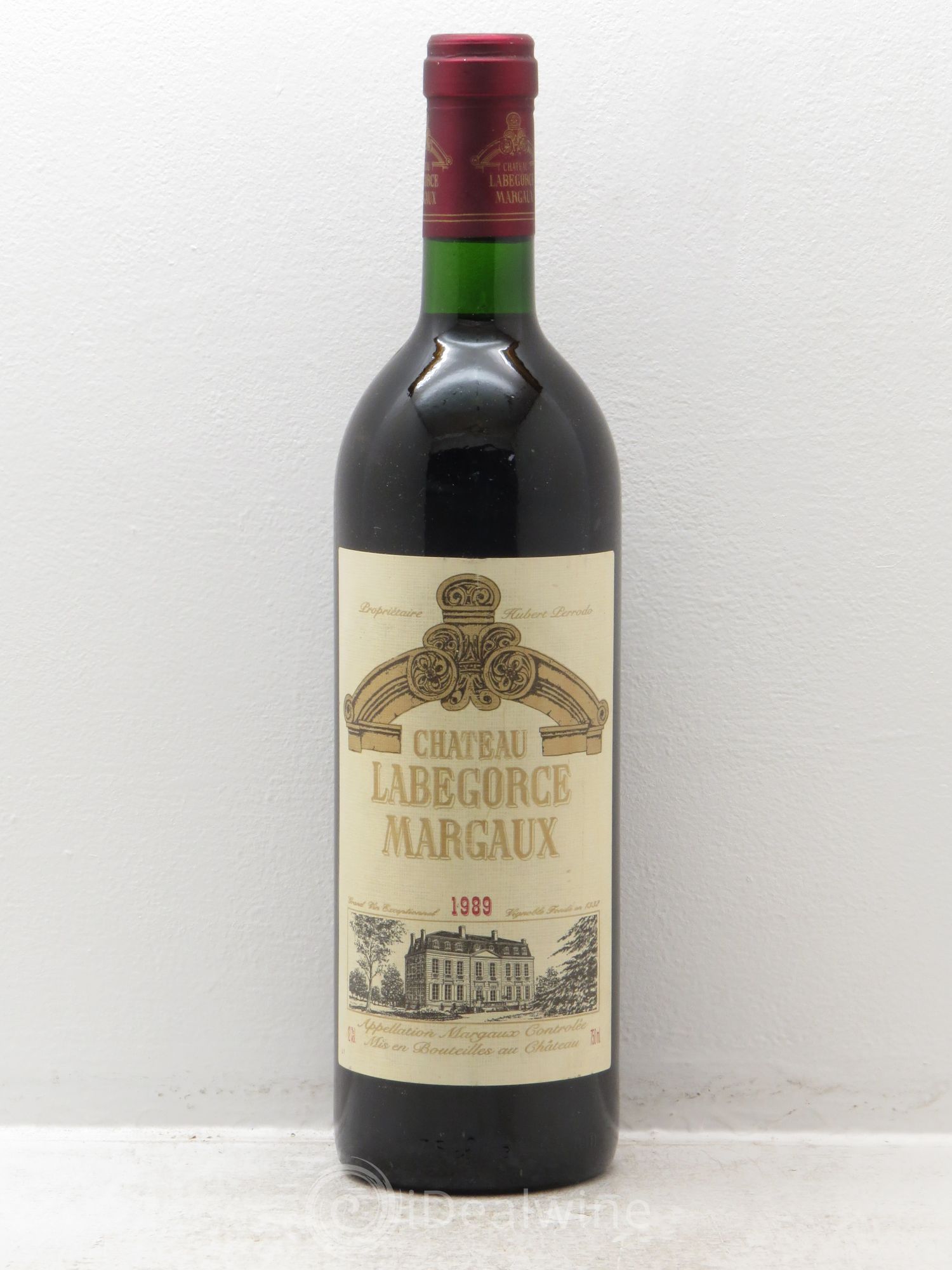 Château Labegorce Cru Bourgeois 1989 - Lot de 1 bouteille - 0