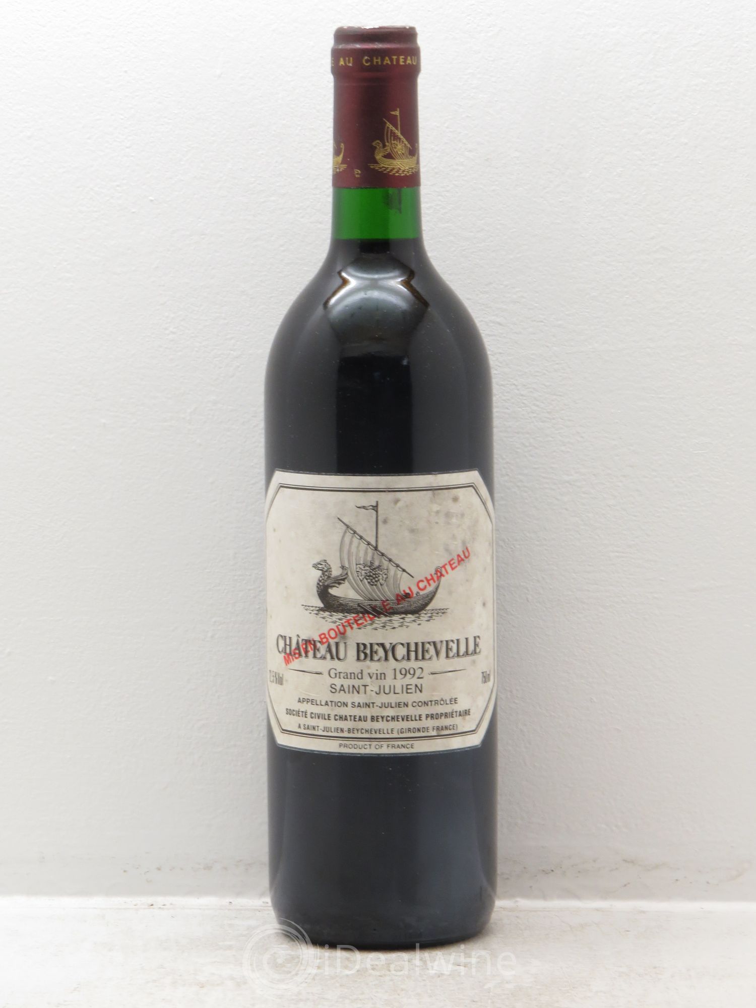Château Beychevelle 4ème Grand Cru Classé 1992 - Lot de 1 bouteille - 0