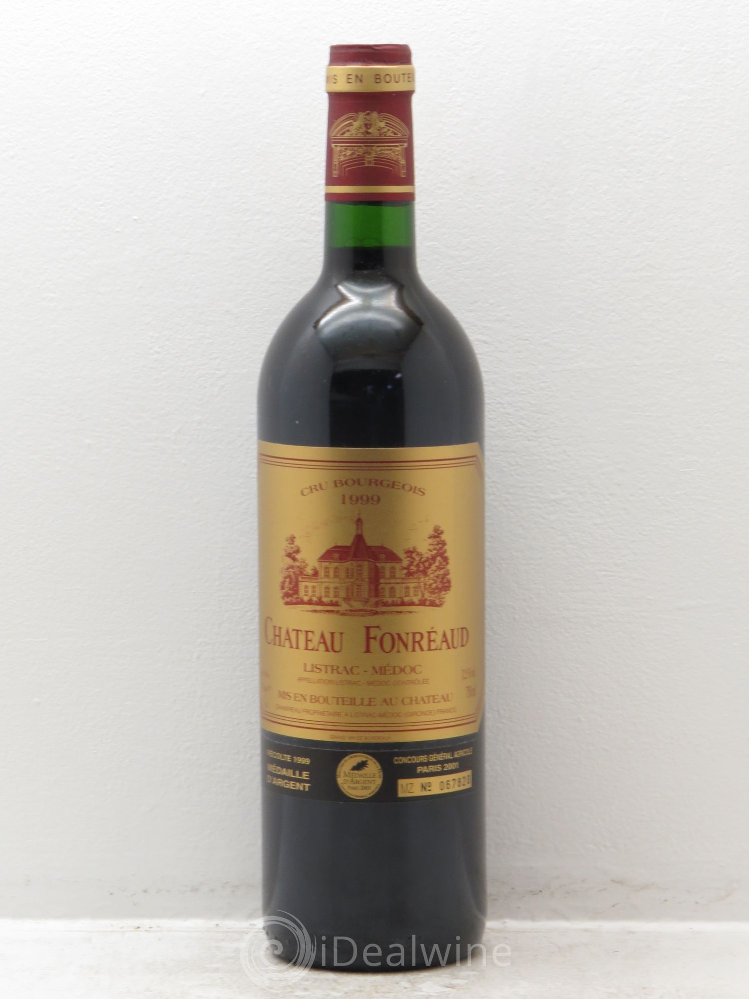 Château Fonréaud Cru Bourgeois 1999 - Lot de 6 bouteilles - 0
