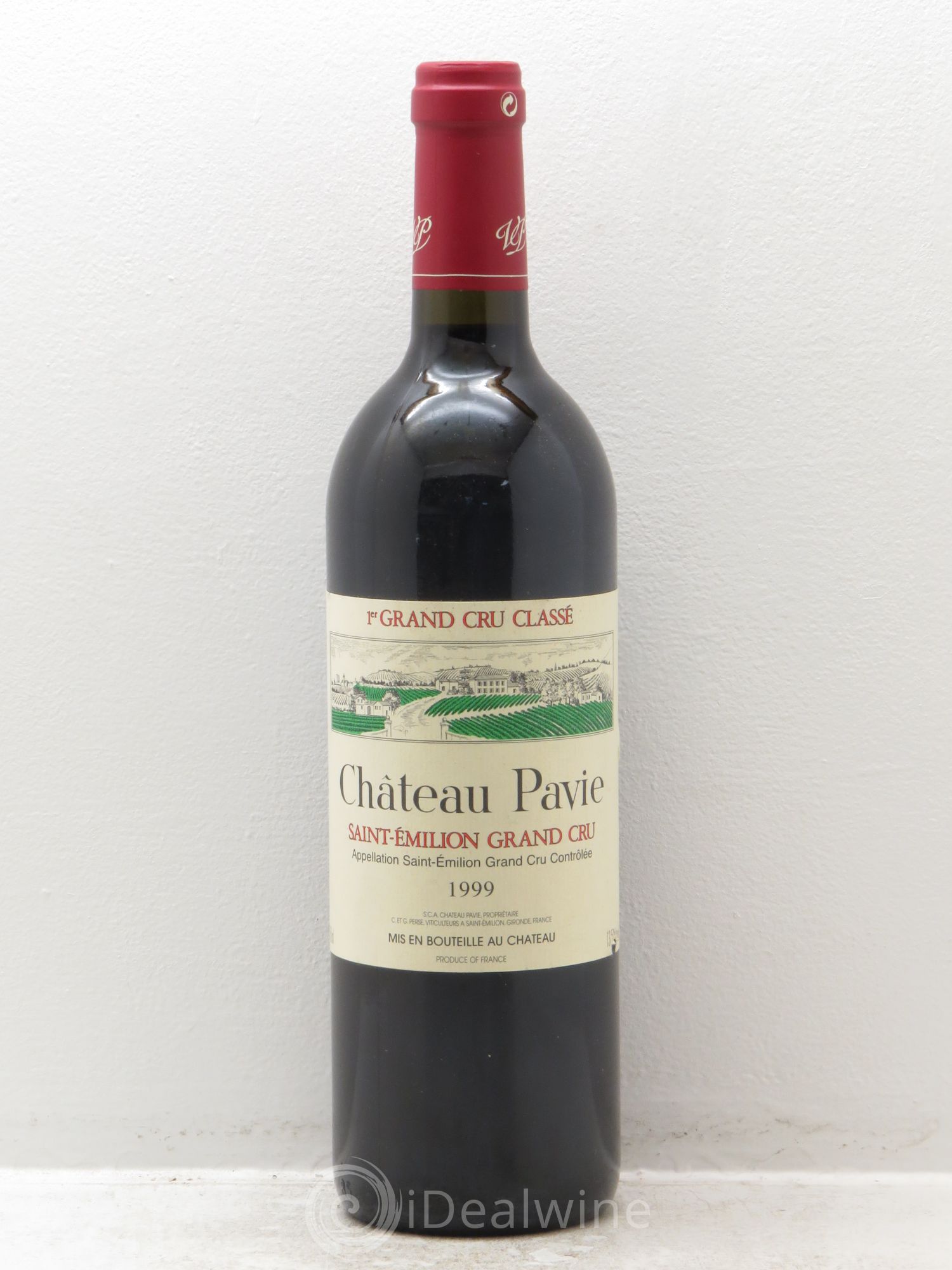 Château Pavie 1er Grand Cru Classé A 1999 - Lot de 1 bouteille - 0