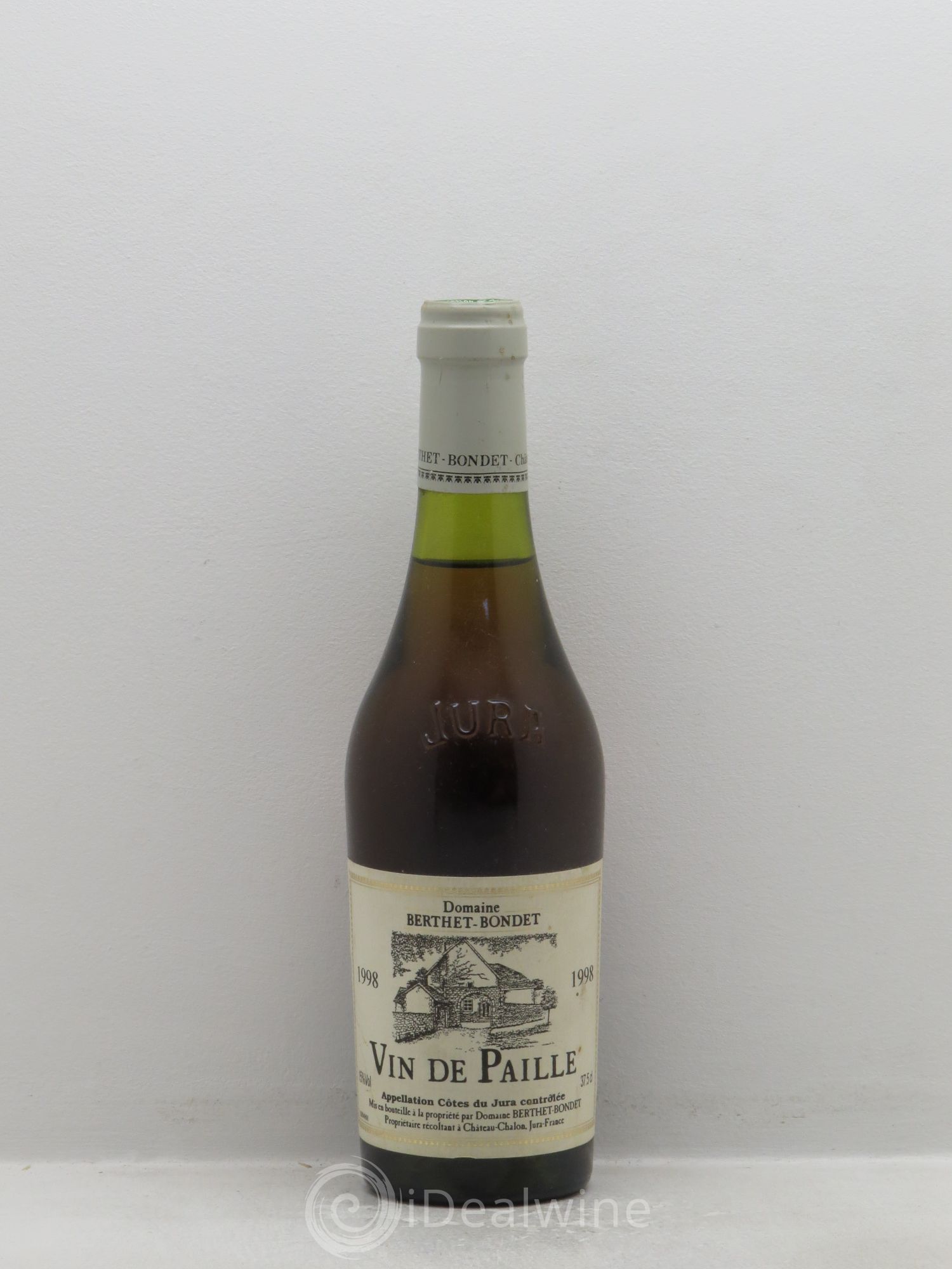 Côtes du Jura Vin de Paille Berthet Bondet 1998 - Posten von 1 Demi-Flasche - 0